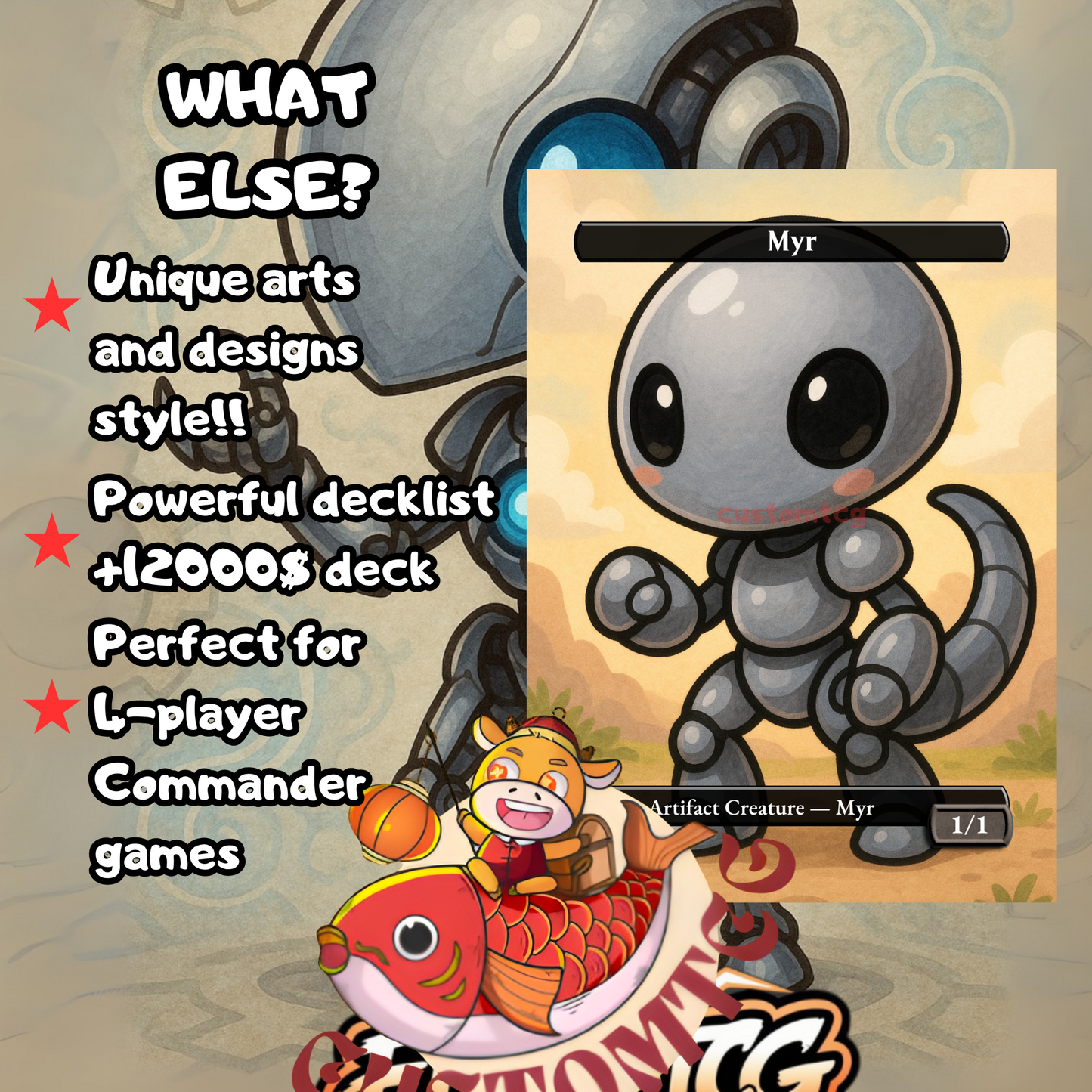 Urtet, Remnant of Memnarch Chibi Deck