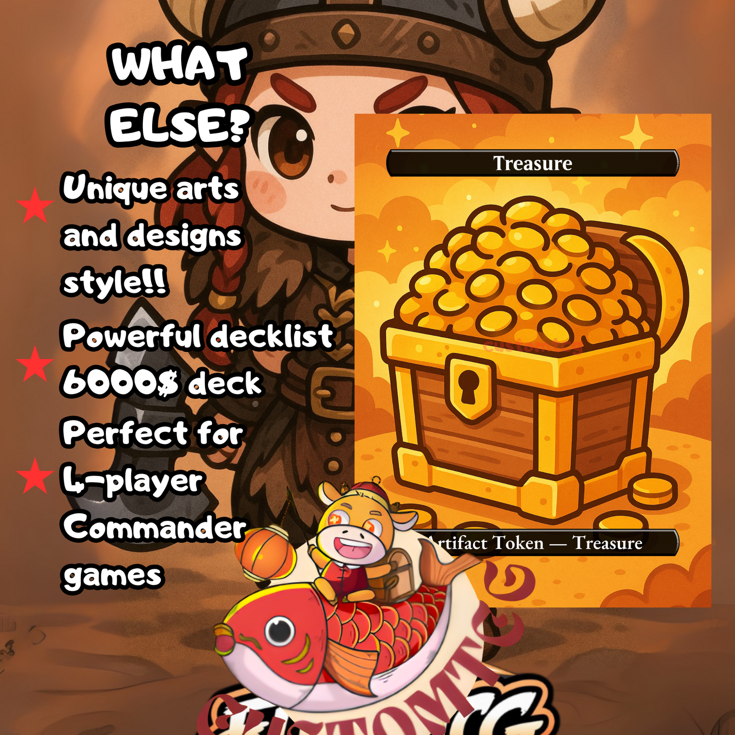 Magda, Brazen Outlaw Chibi Deck
