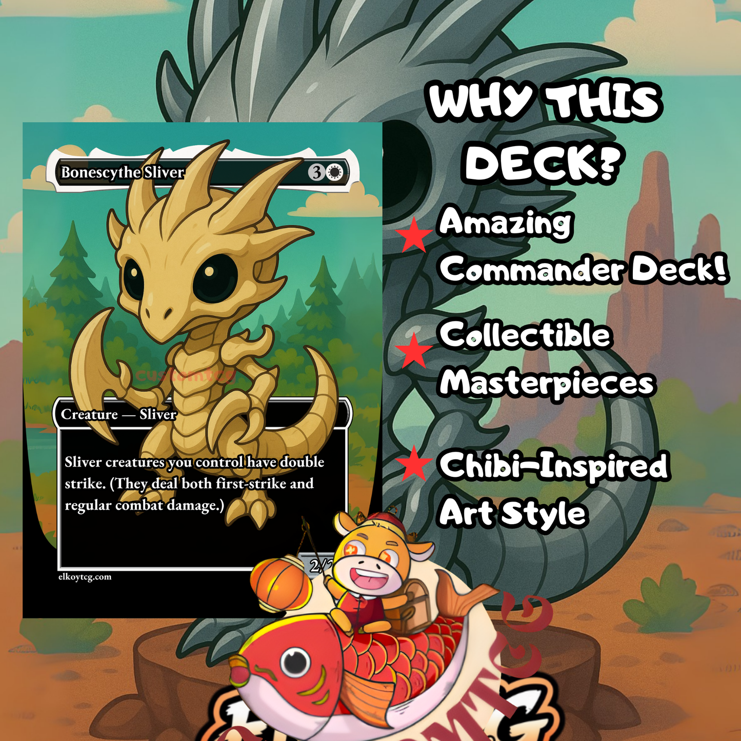 The First Sliver Chibi Deck