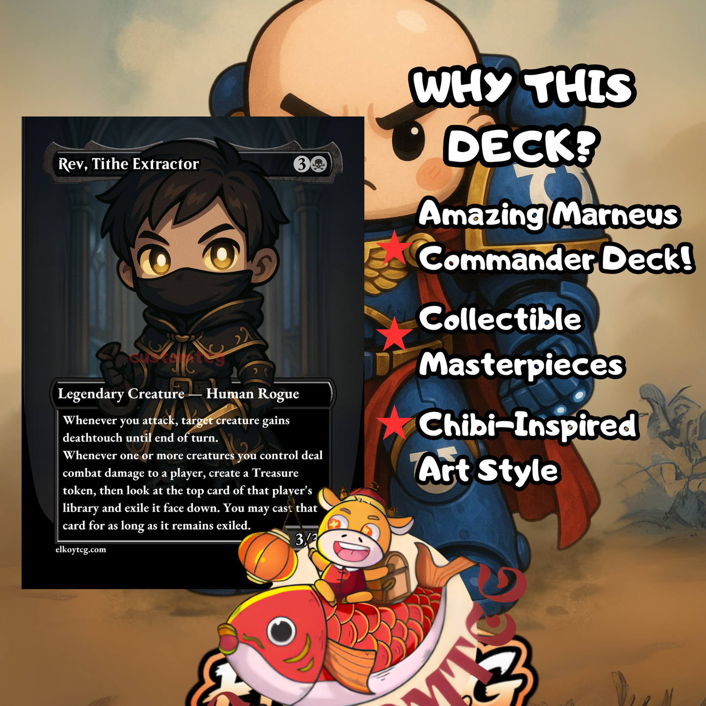 Marneus Calgar Chibi Deck