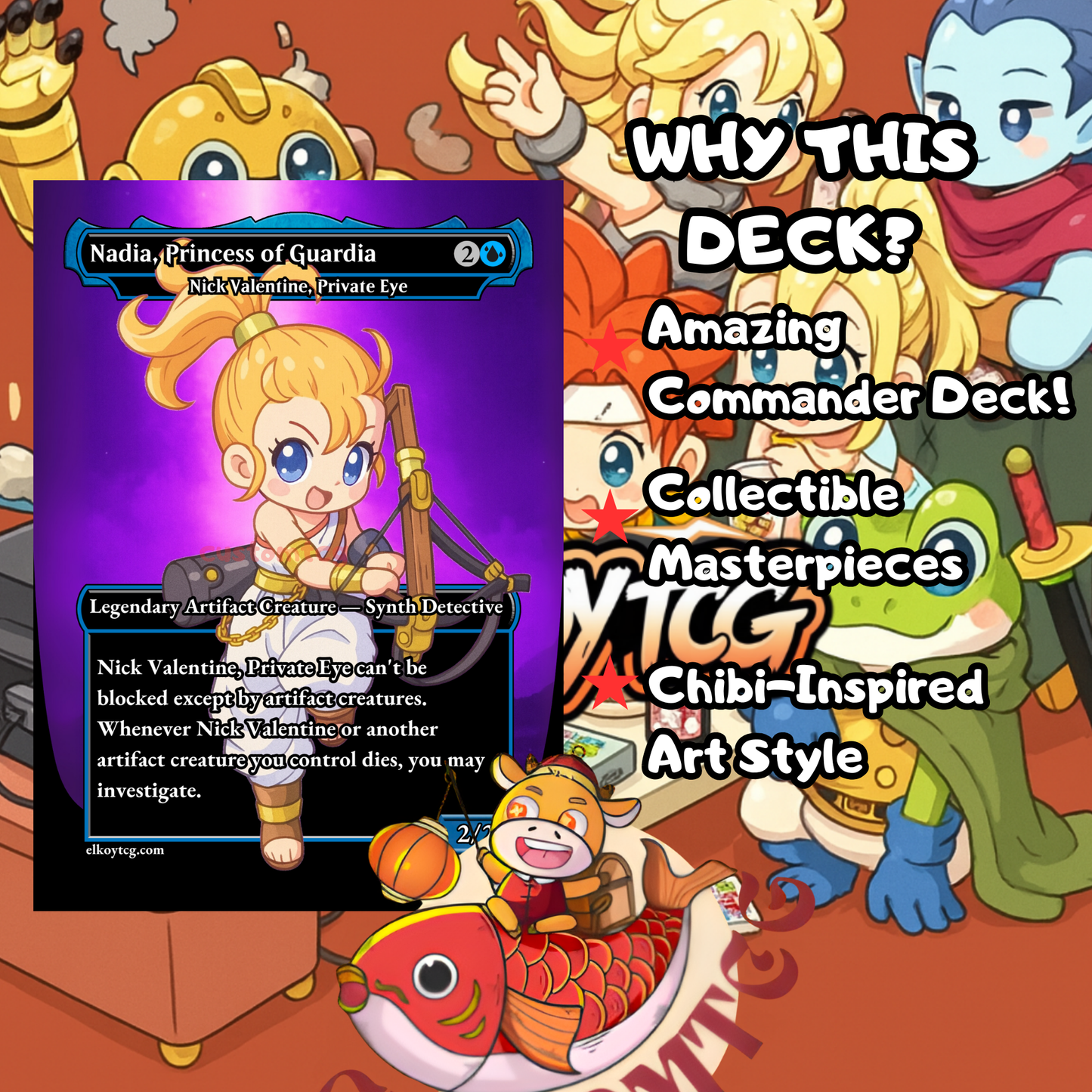 Chrono Trigger Chibi Deck