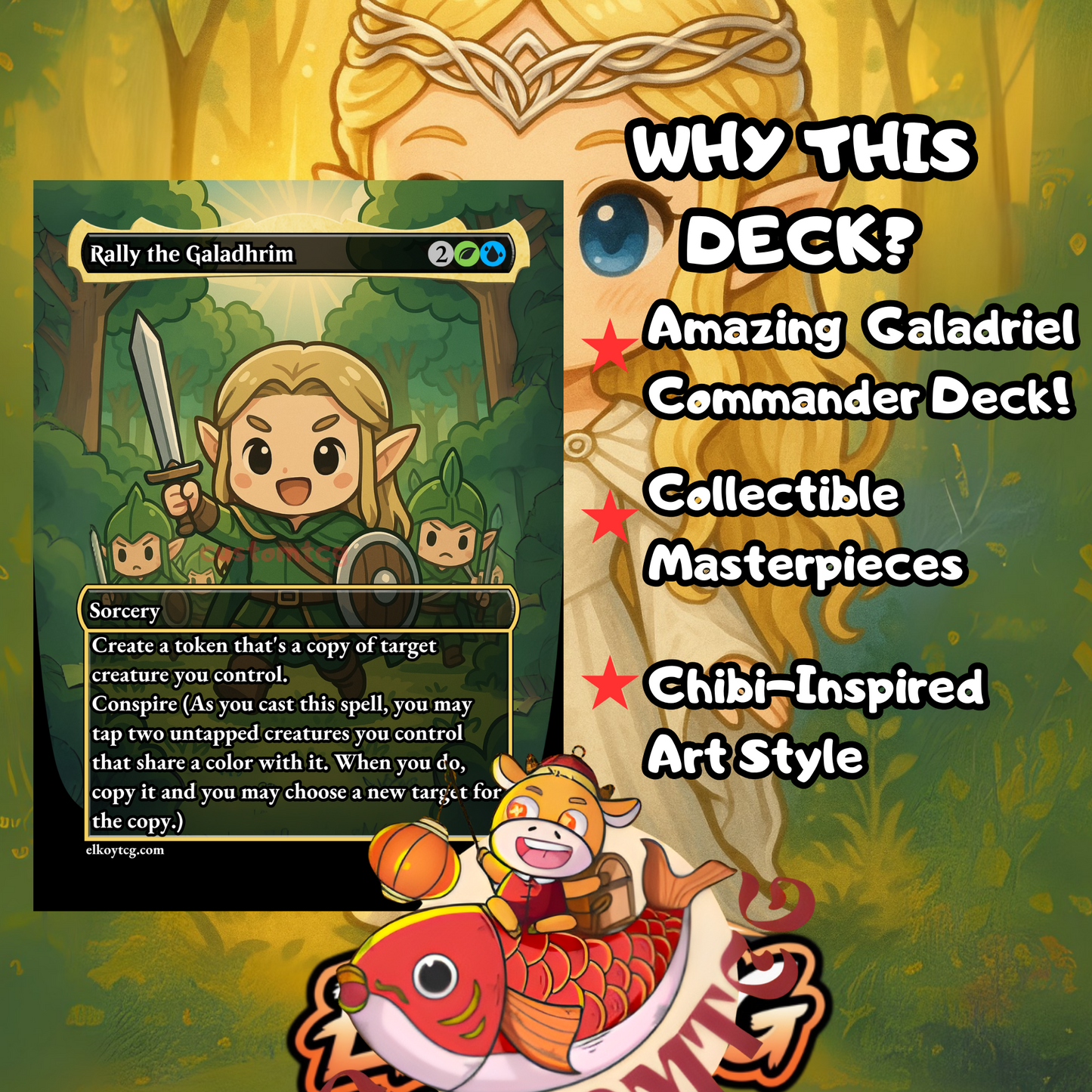 Galadriel Chibi Decks