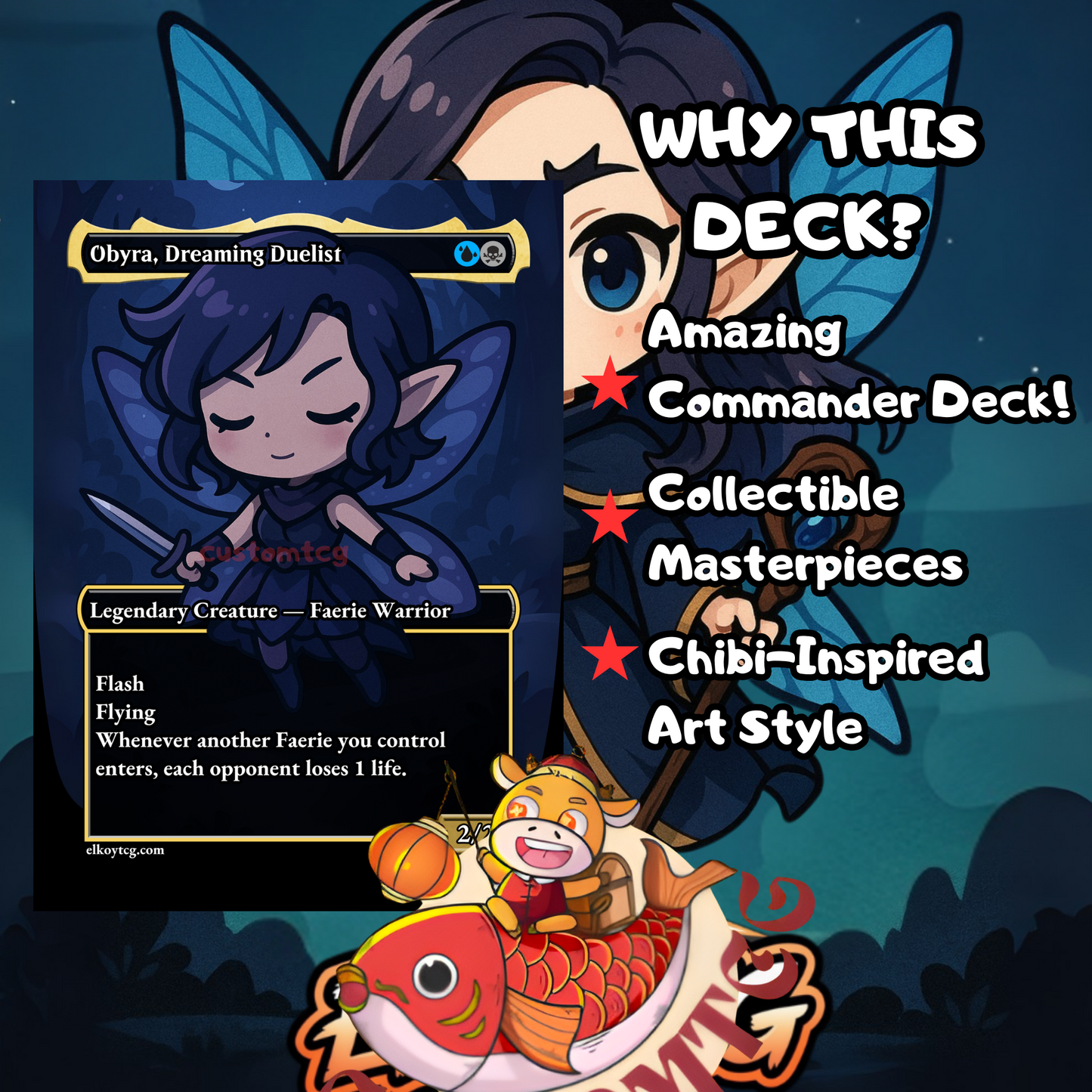Alela, Cunning Conqueror Chibi Deck