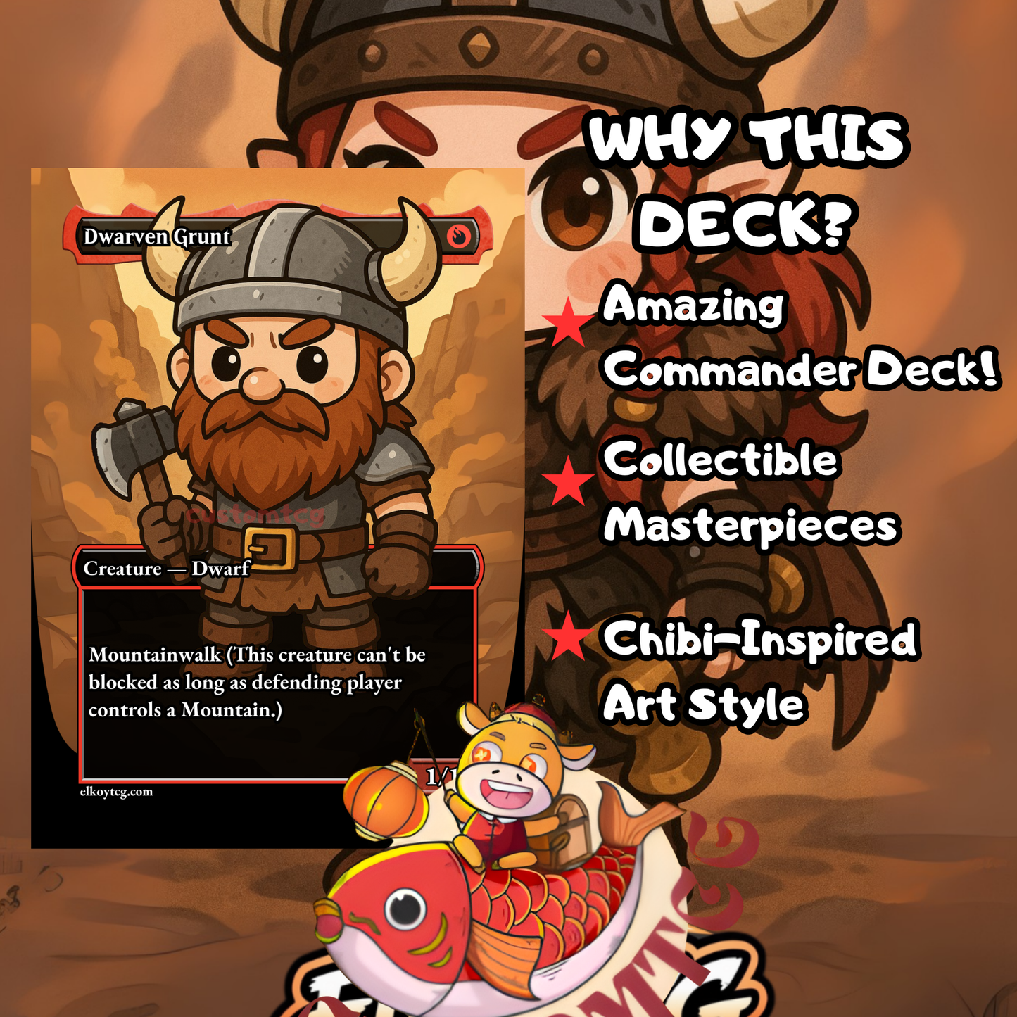 Magda, Brazen Outlaw Chibi Deck