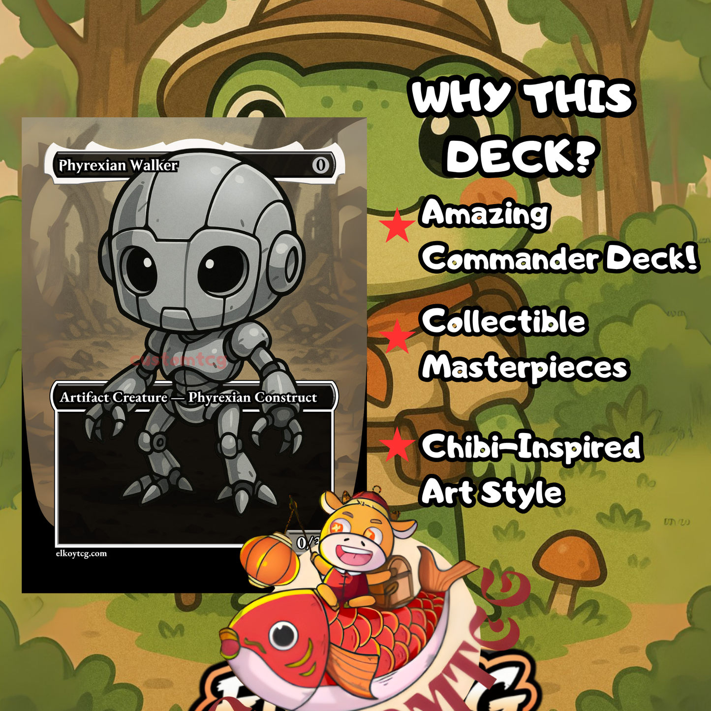 Flubs, the Fool Chibi Deck