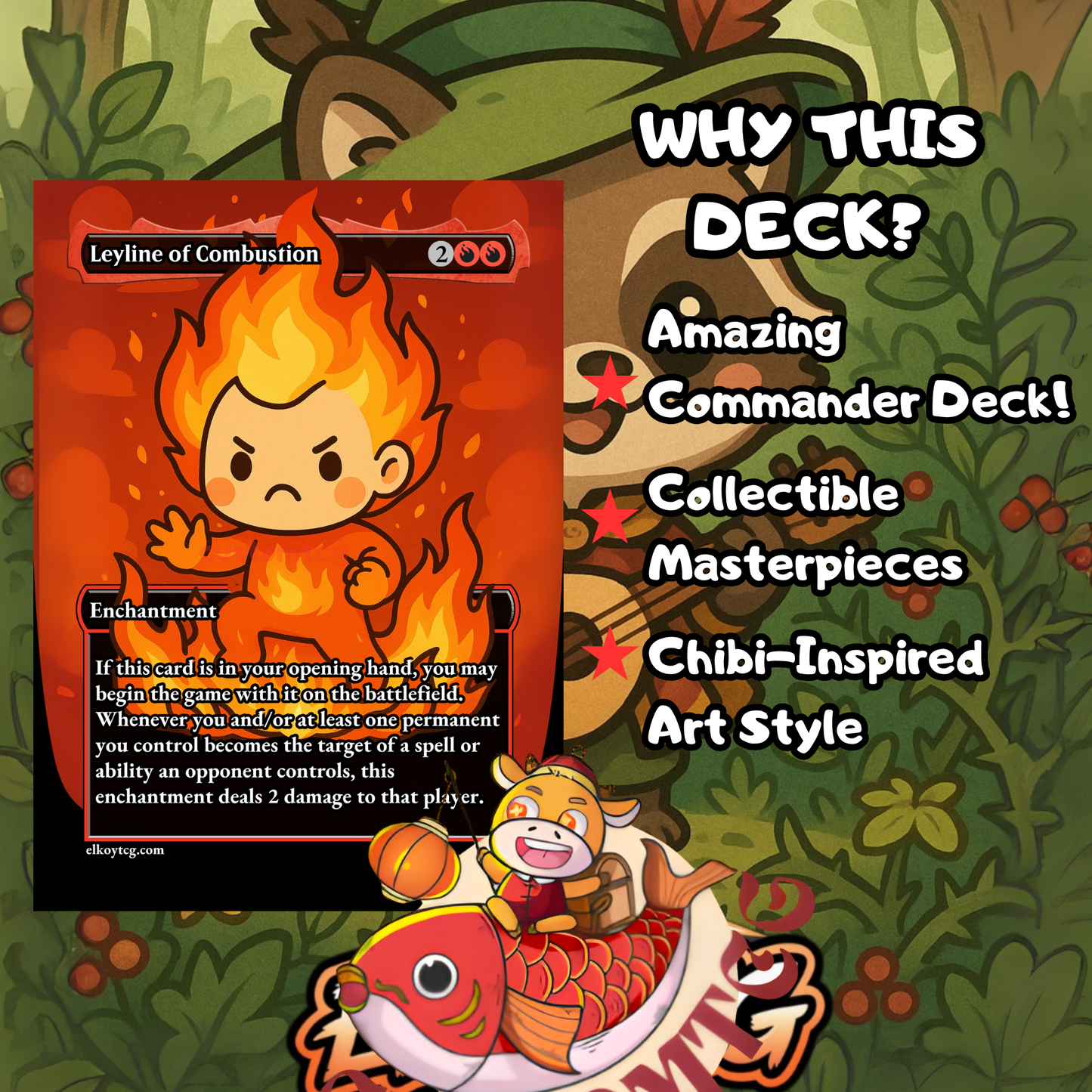 Bello, Bard of the Brambles Chibi Deck