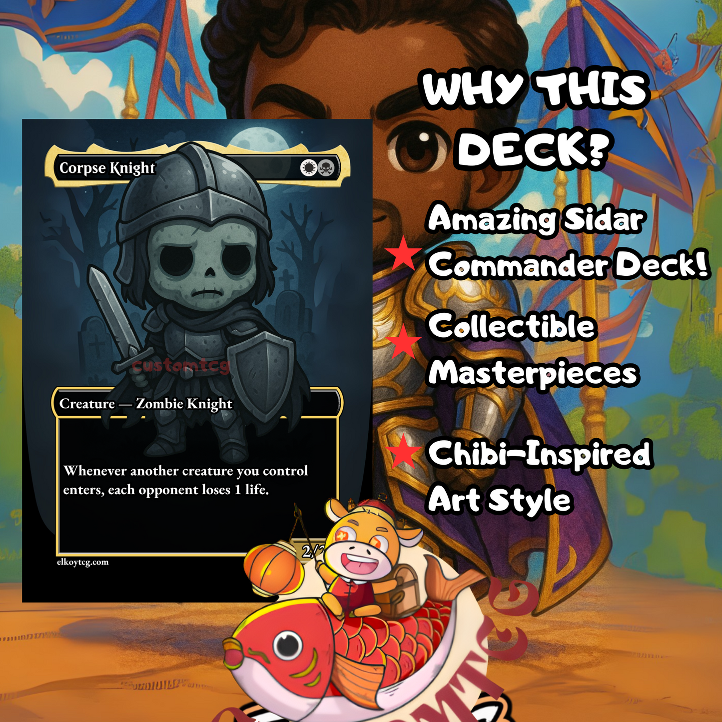 Sidar Chibi Mtg Custom Commander Decks