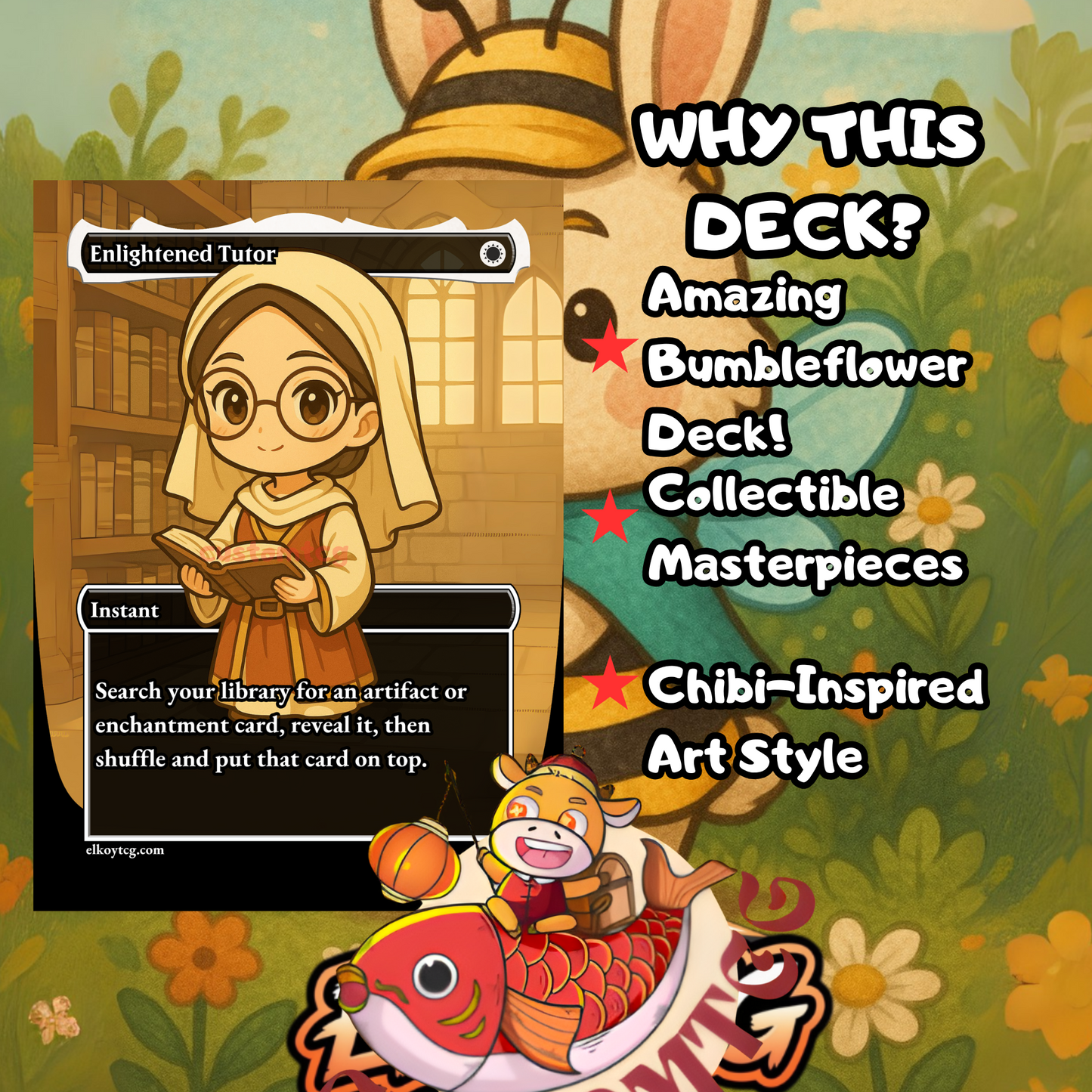 Ms. Bumbleflower Chibi Deck