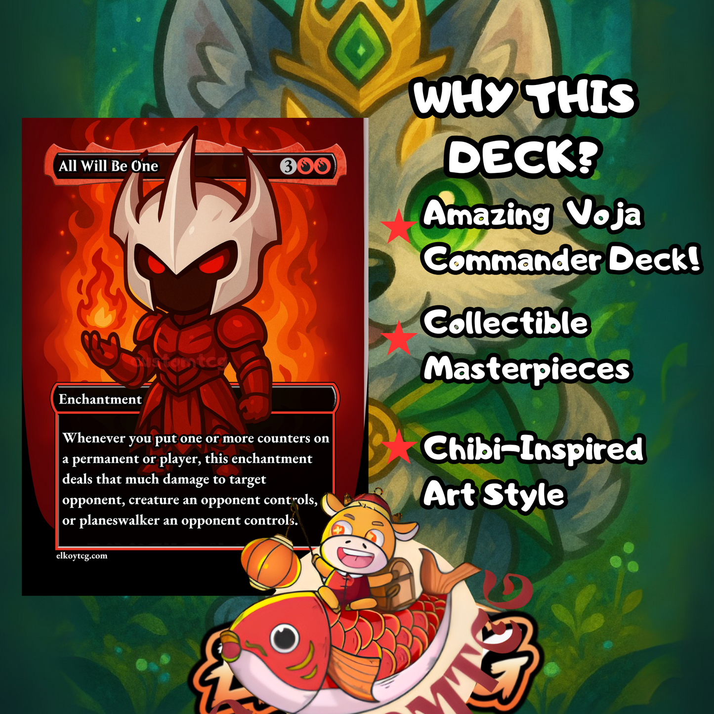Voja, Jaws of the Conclave Chibi Deck