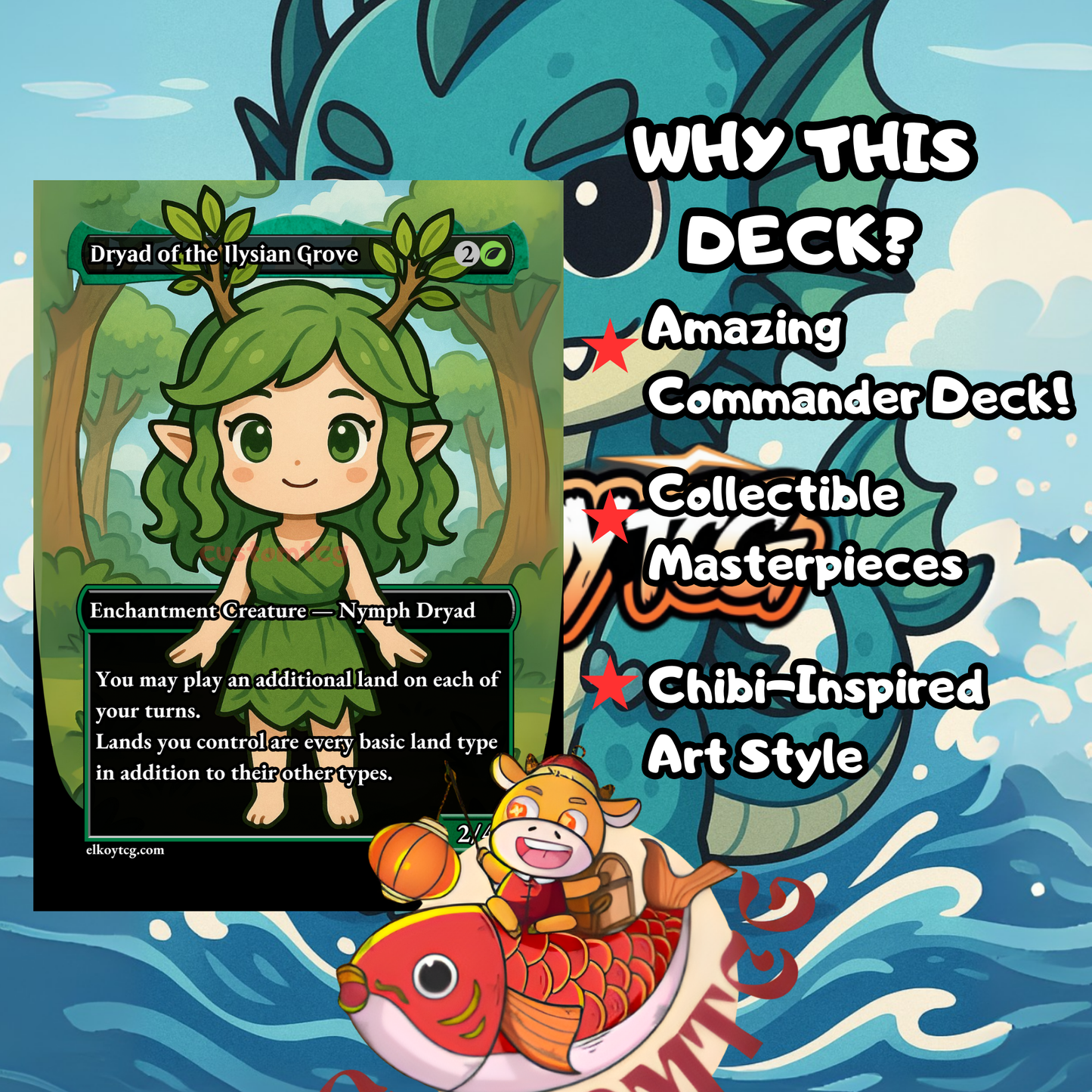 Aesi, Tyrant of Gyre Strait – Custom Deck