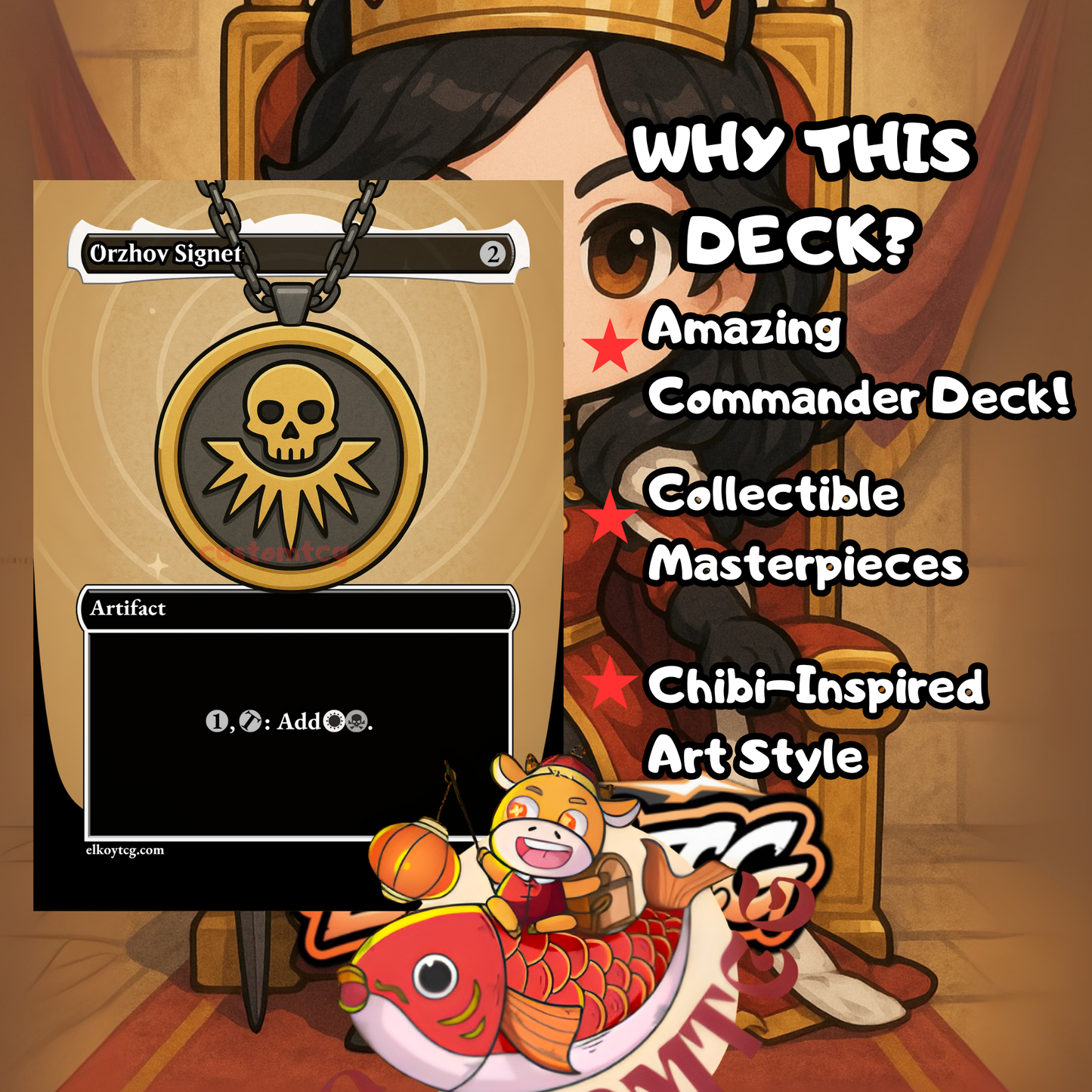 Queen Marchesa Chibi Deck