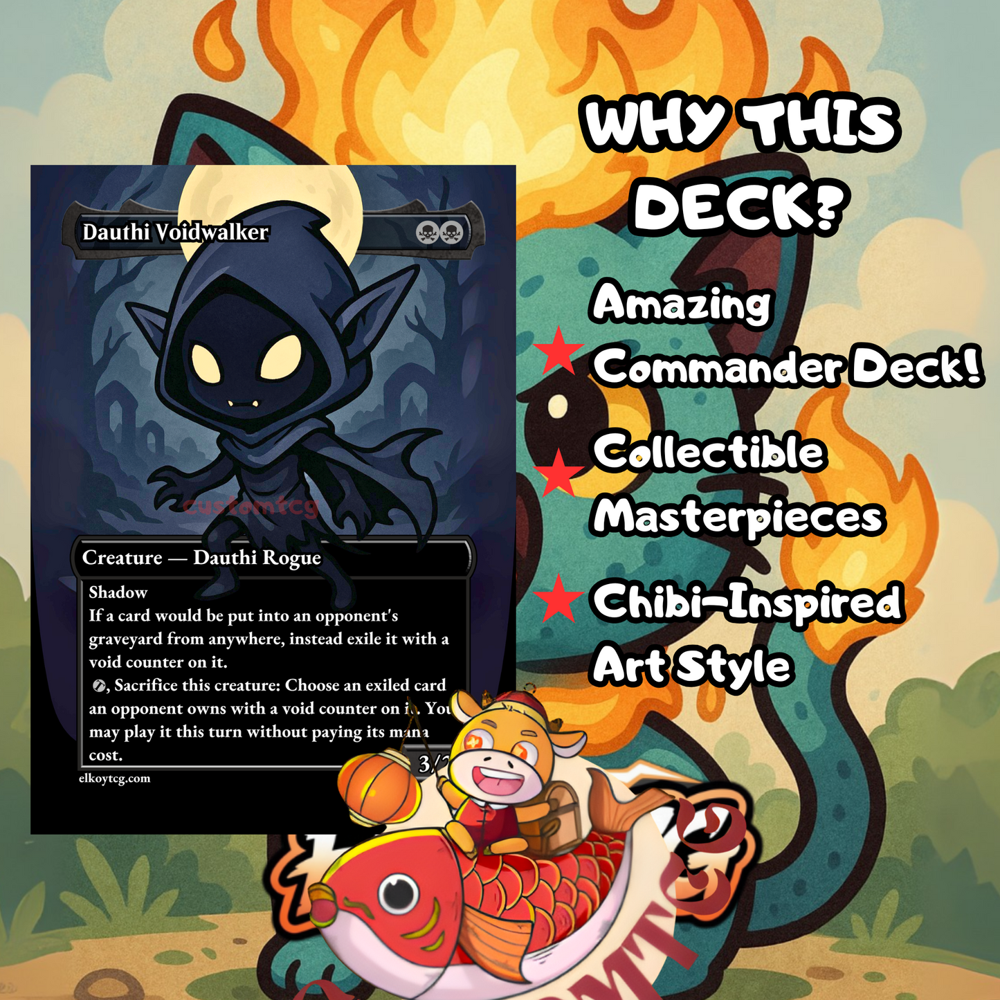 Ygra, Eater of All Chibi Deck
