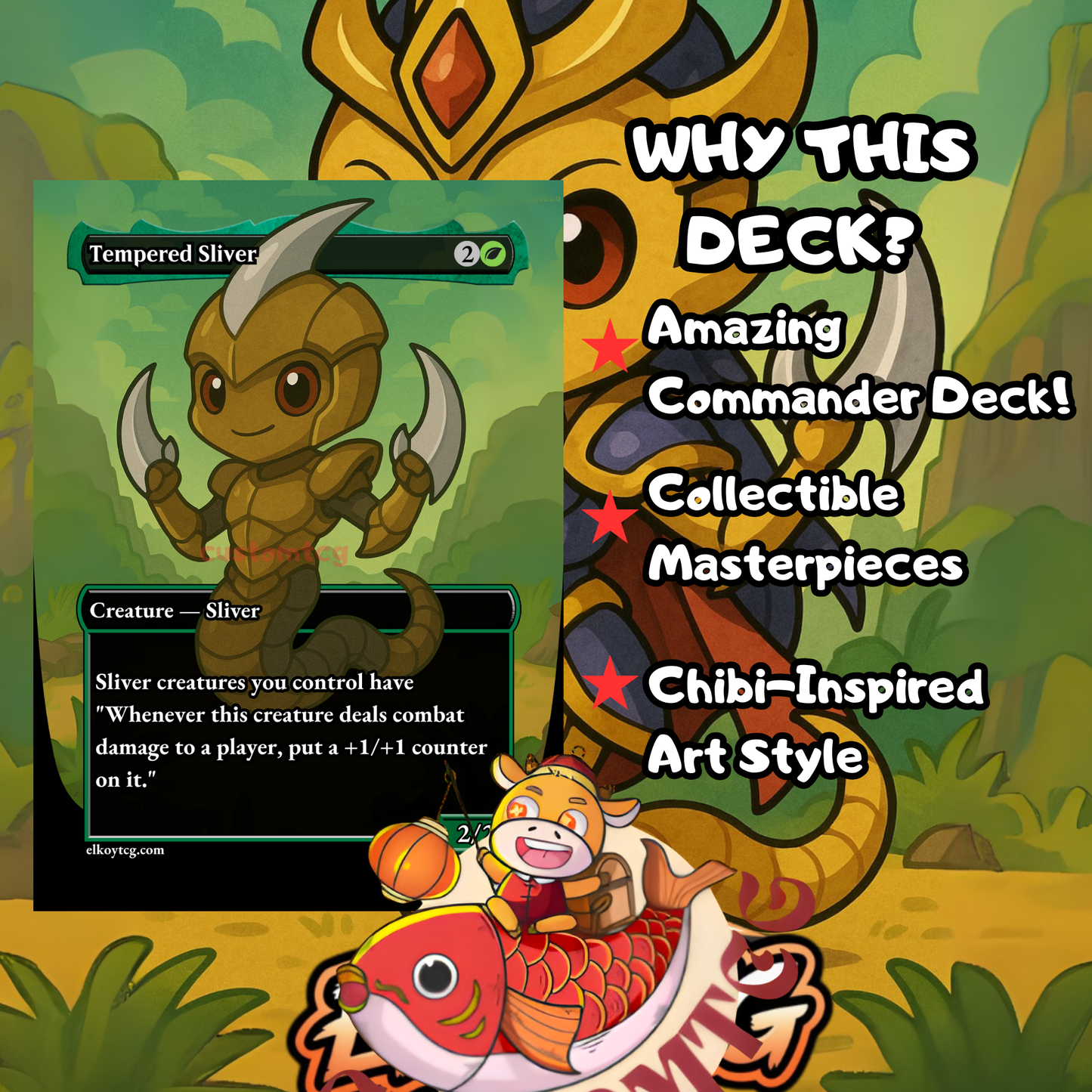 Sliver Hiverlord Chibi Deck