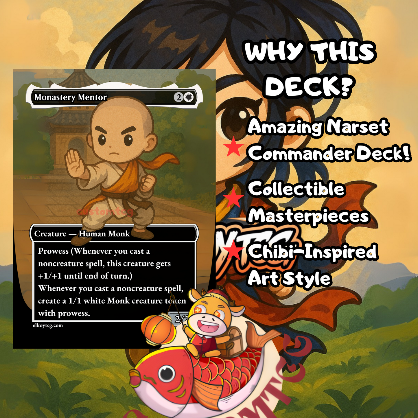 Narset Chibi Deck