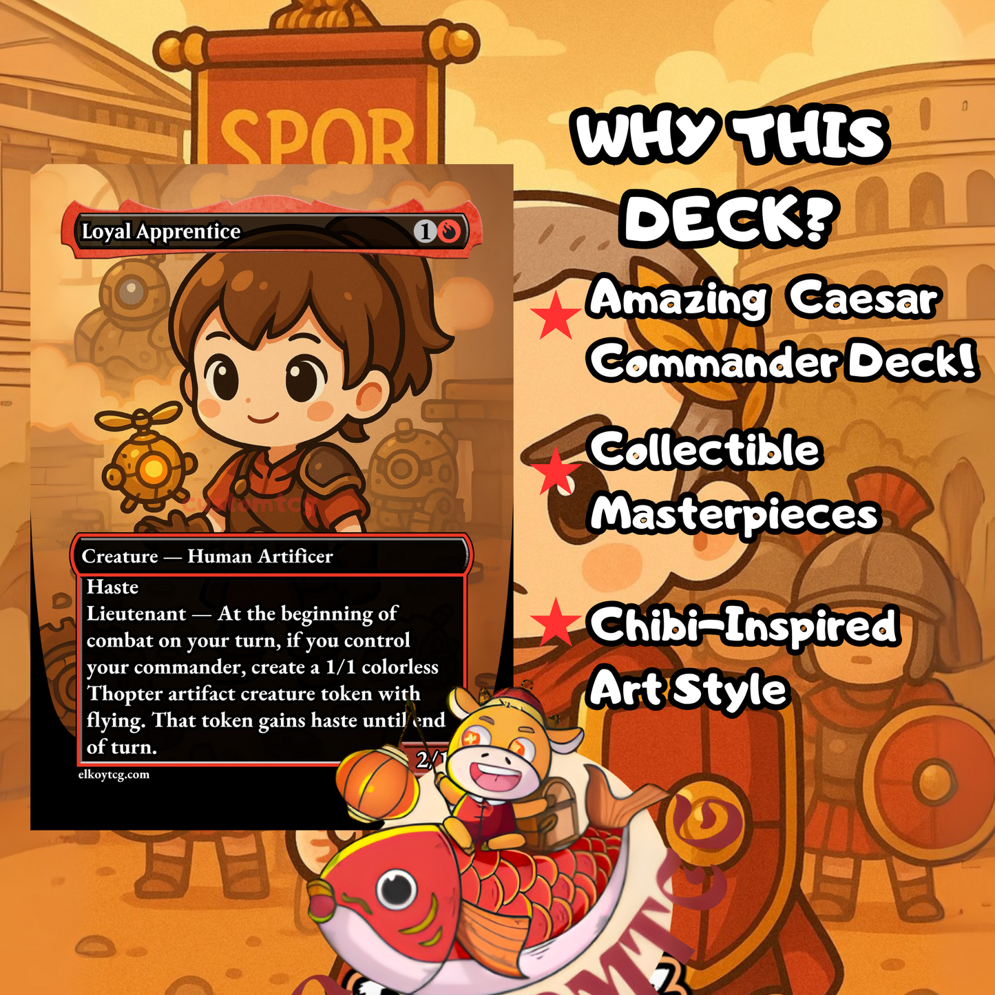 Caesar Chibi Deck