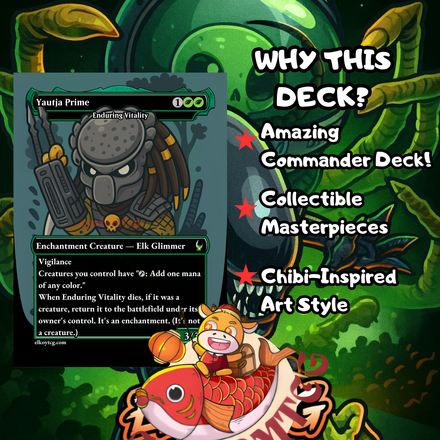 Alien Chibi Deck