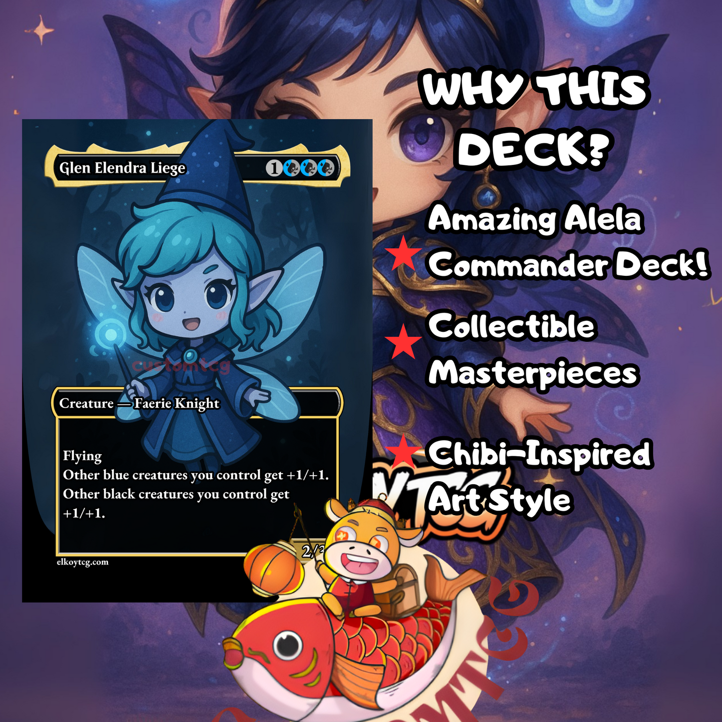 Alela, Artful Provocateur Chibi Deck