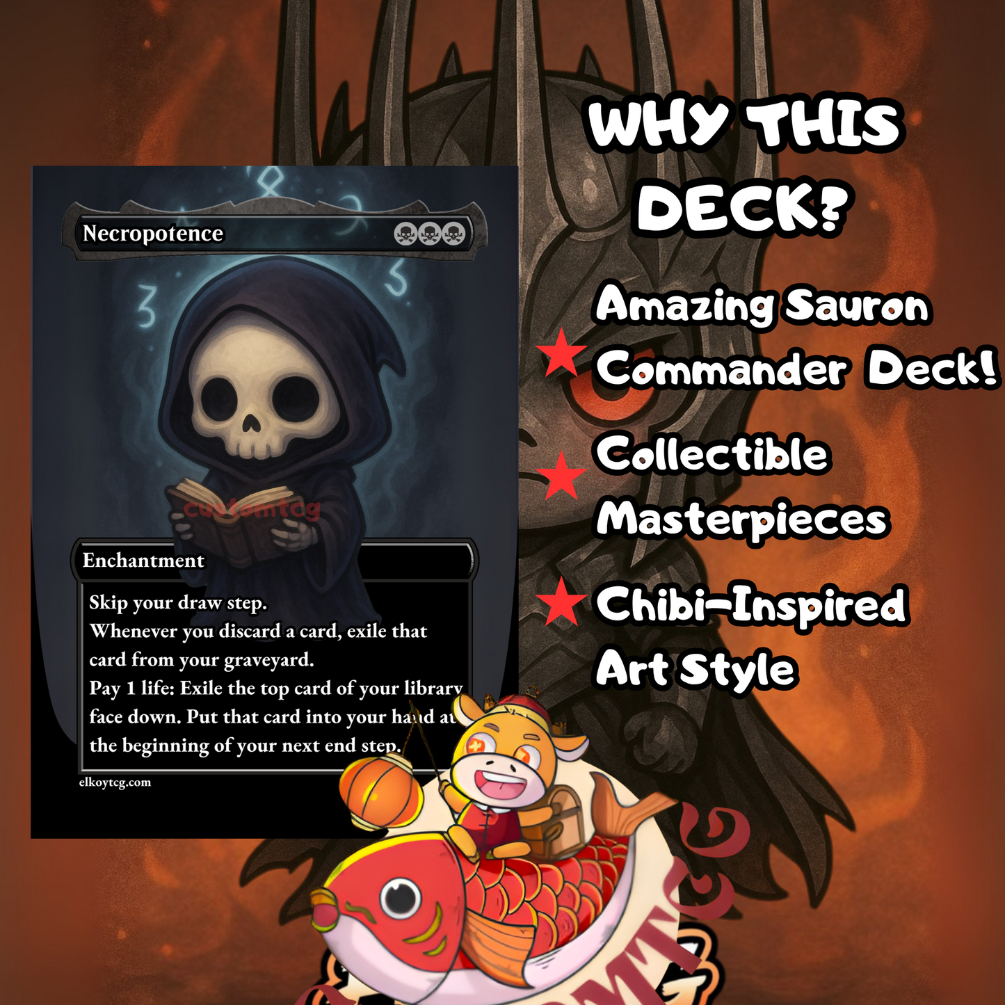 Sauron Chibi Deck