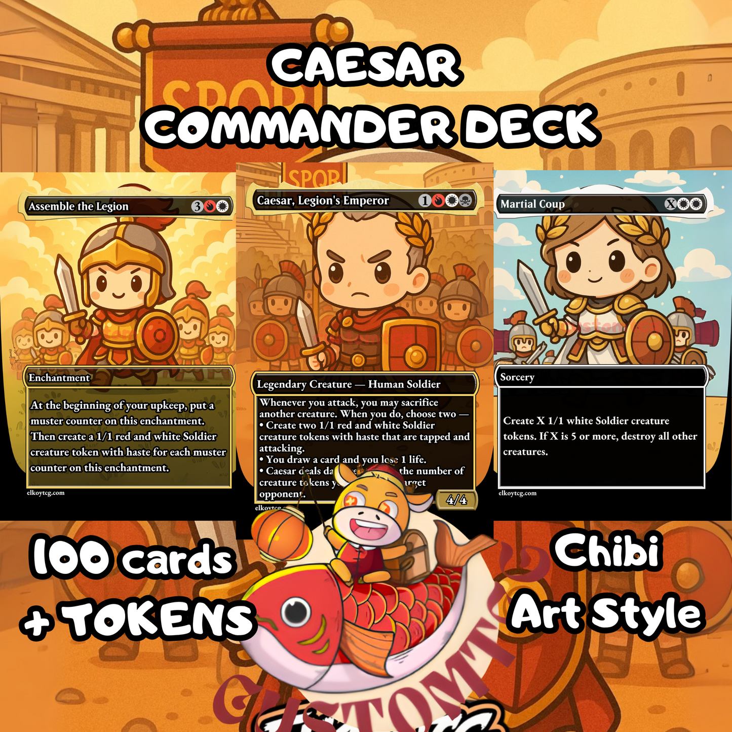 Caesar Chibi Deck