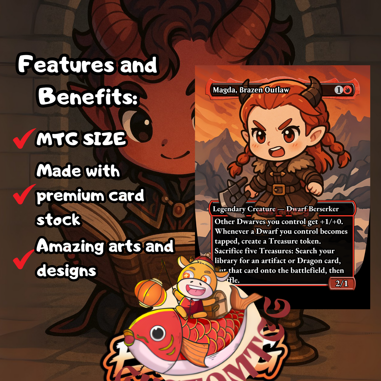 Prosper, Tome-Bound Chibi Deck