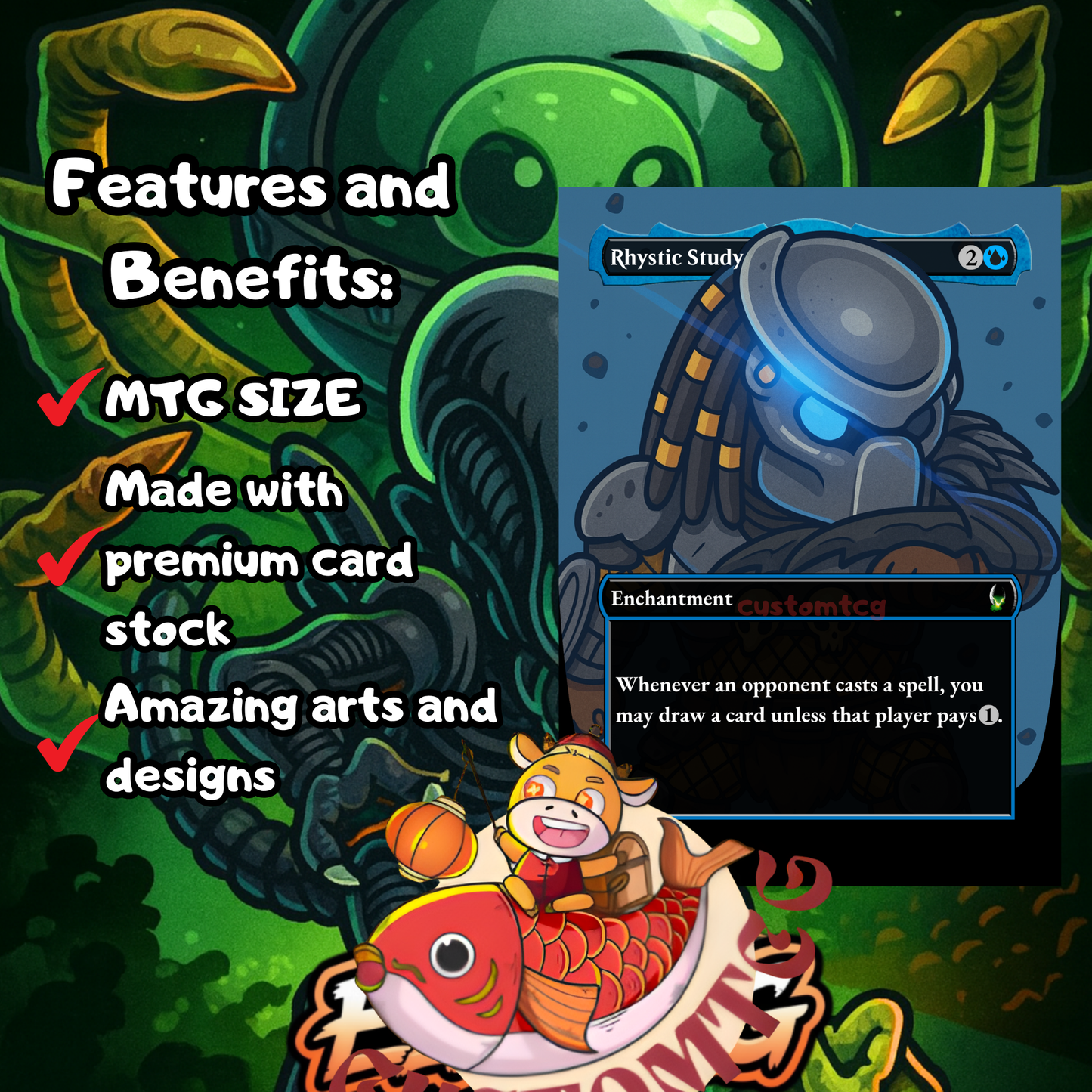 Alien Chibi Deck