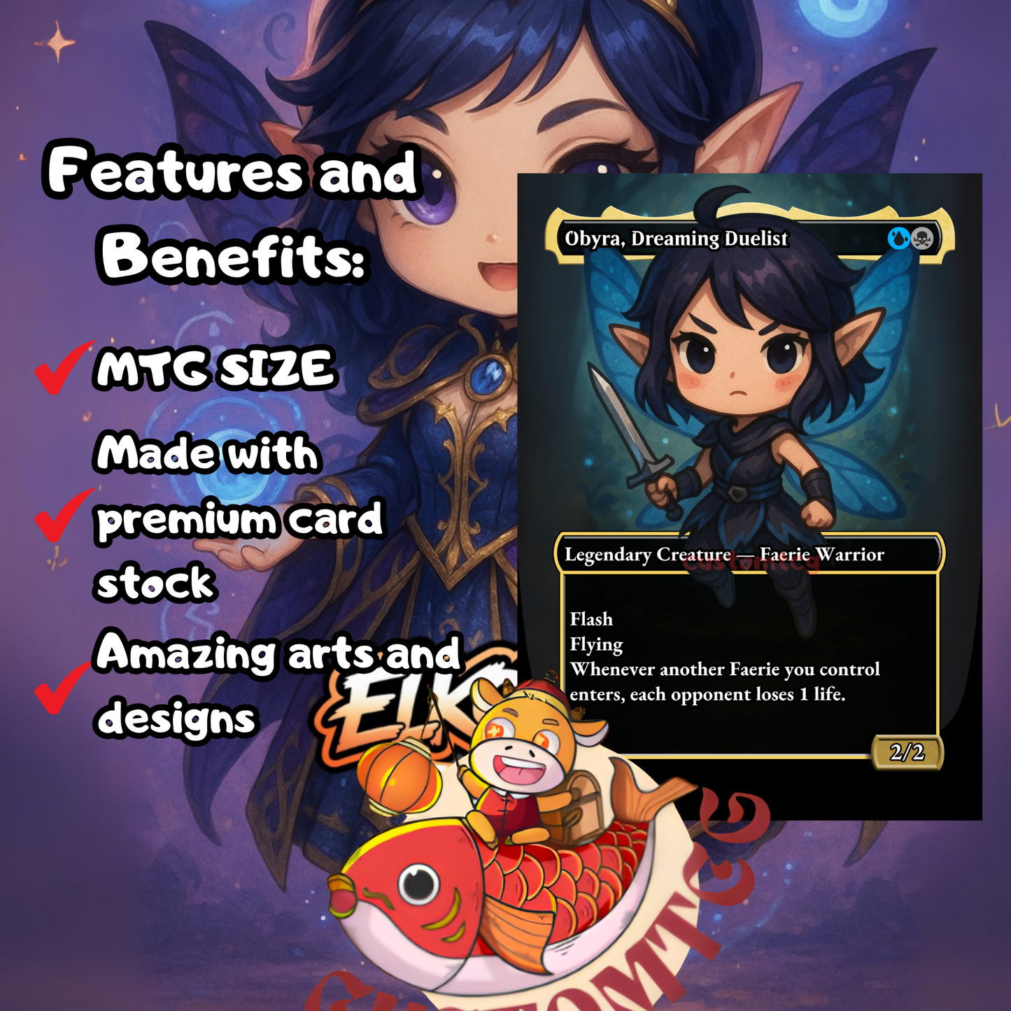 Alela, Artful Provocateur Chibi Deck