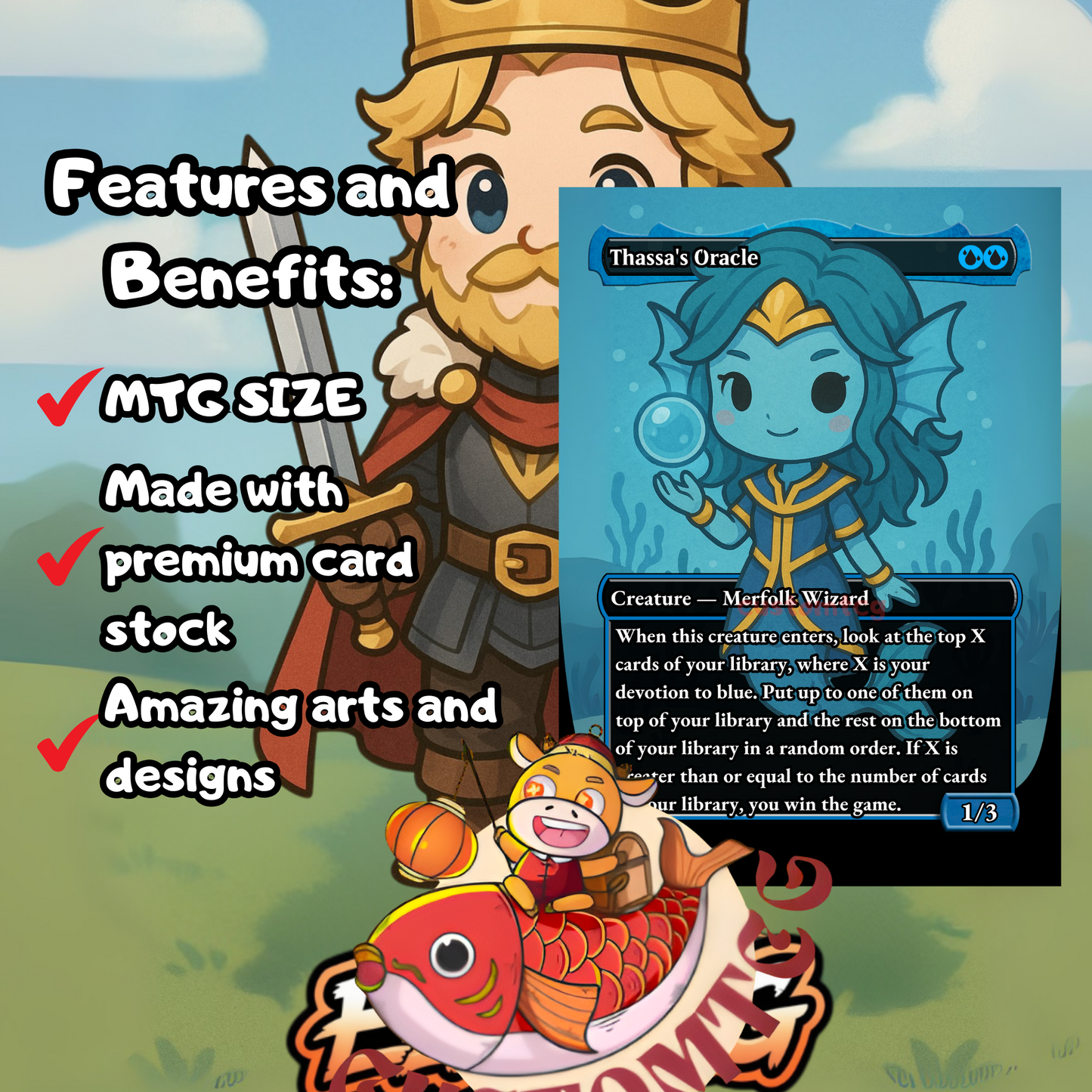 Kenrith, the Returned King Chibi deck