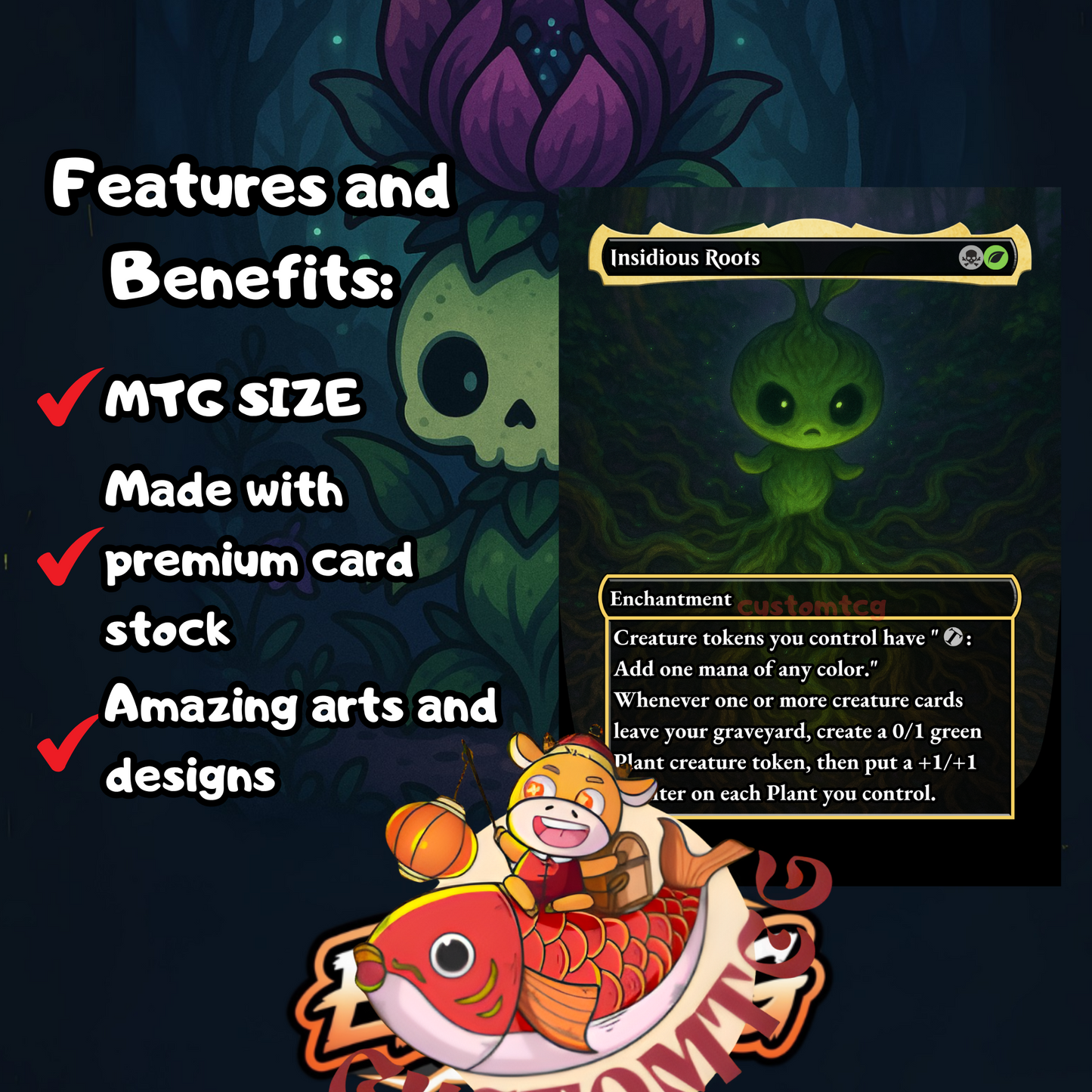The Necrobloom Chibi Deck