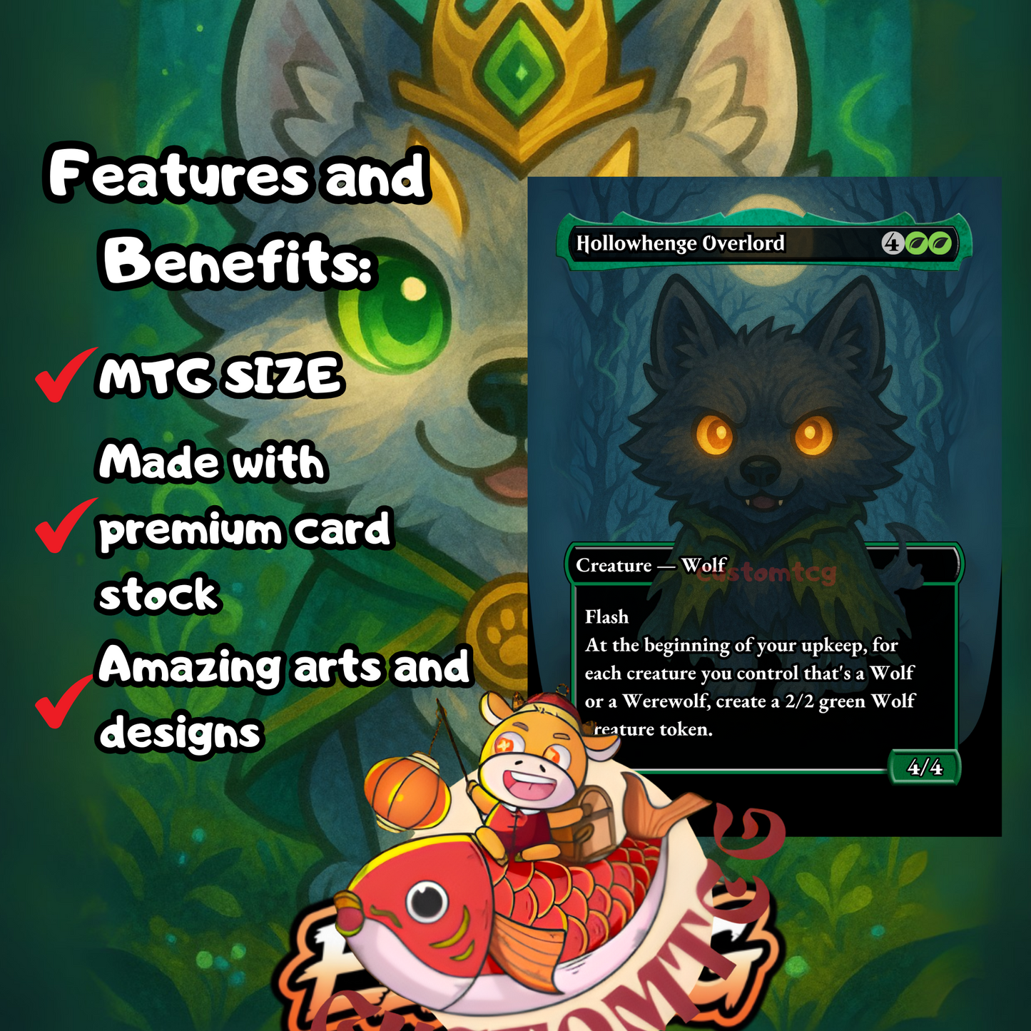 Voja, Jaws of the Conclave Chibi Deck