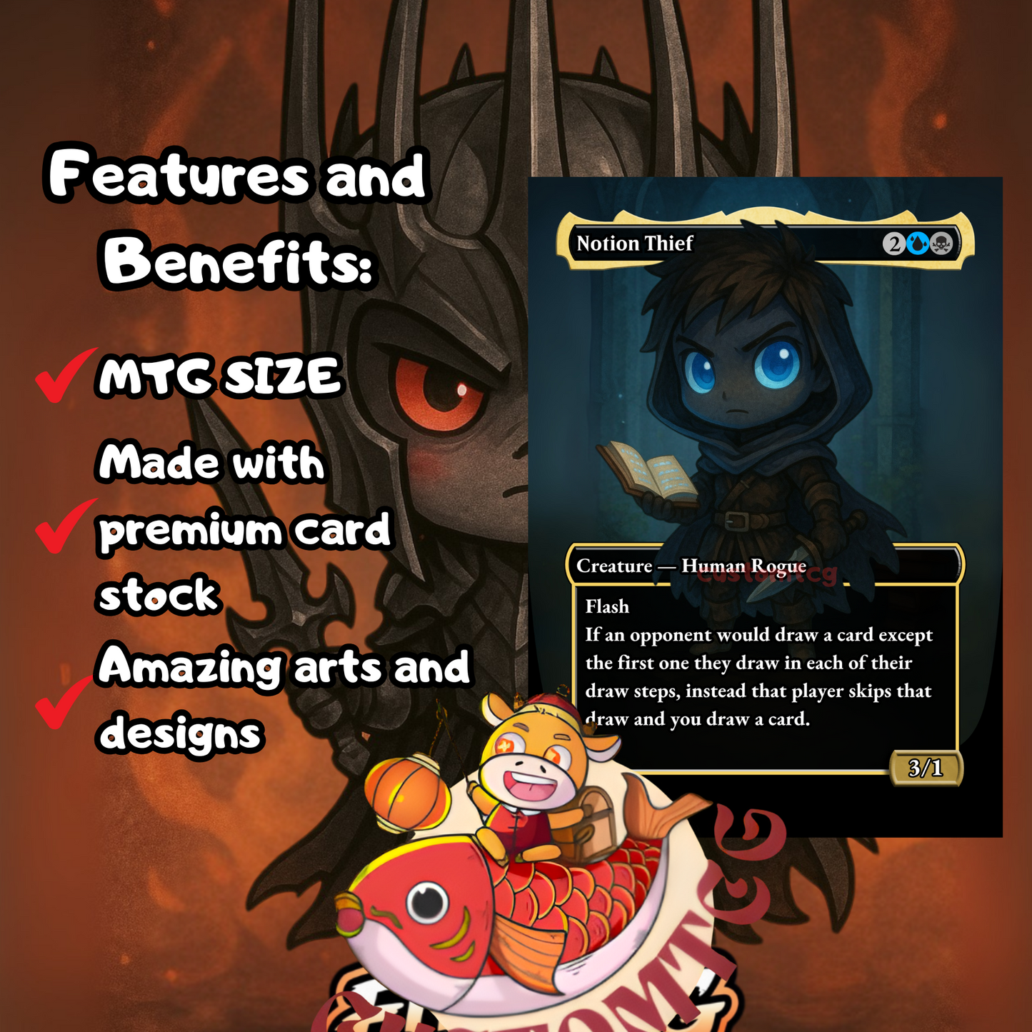 Sauron Chibi Deck