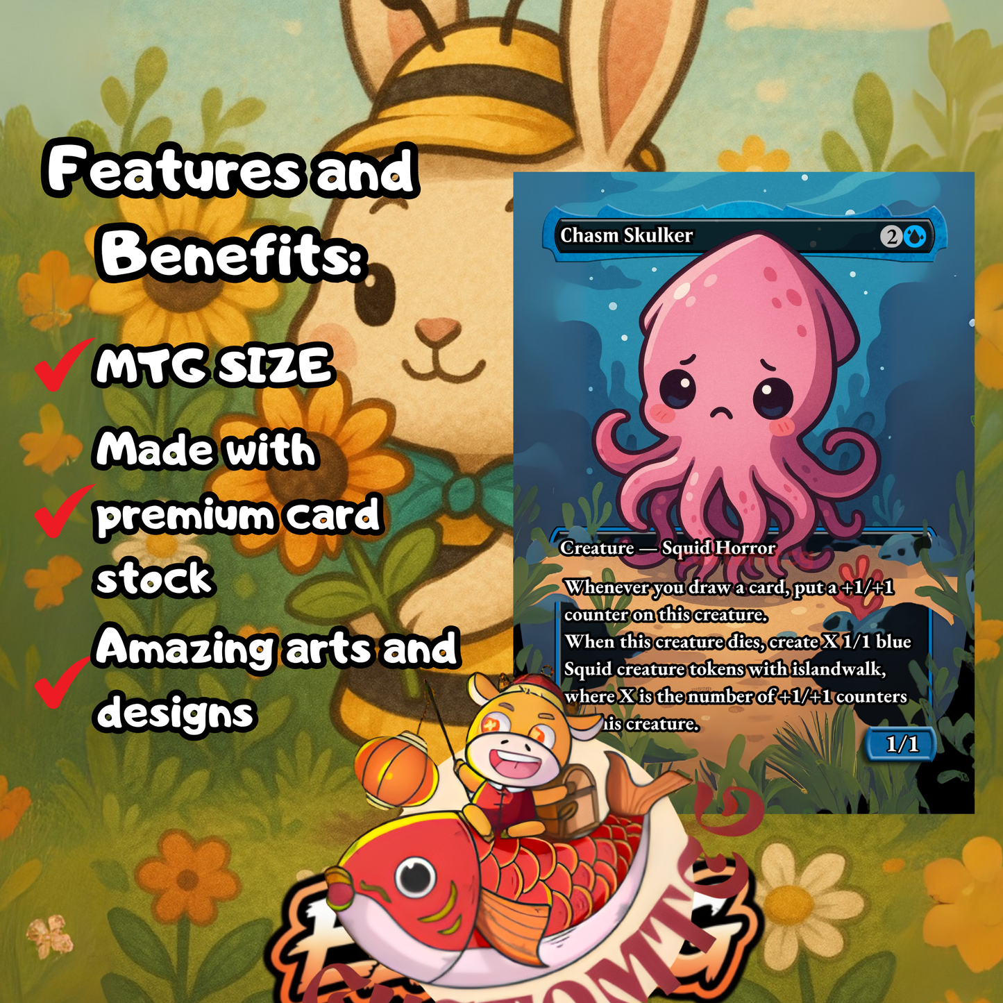 Ms. Bumbleflower Chibi Deck