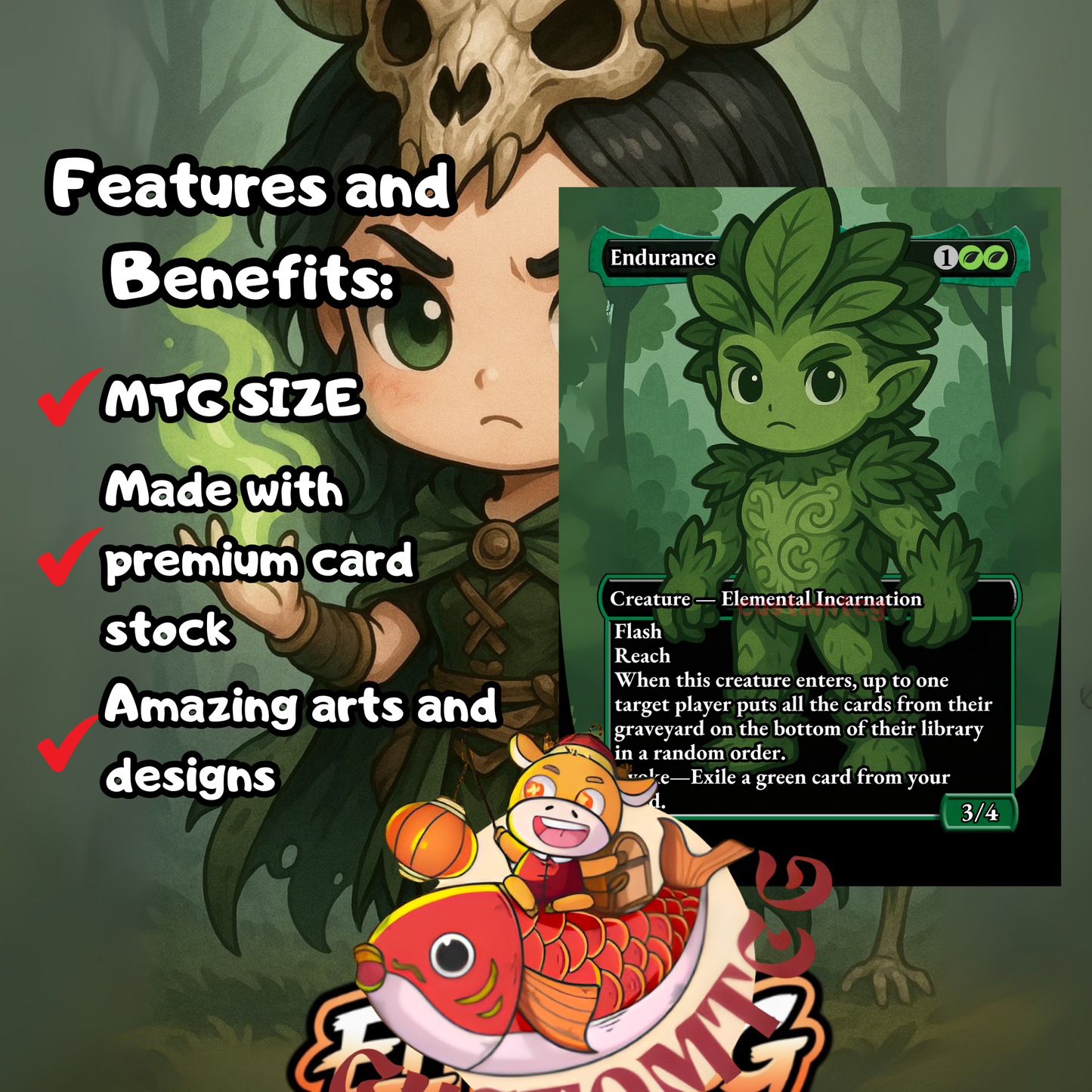 Meren of Clan Nel Toth Chibi Deck