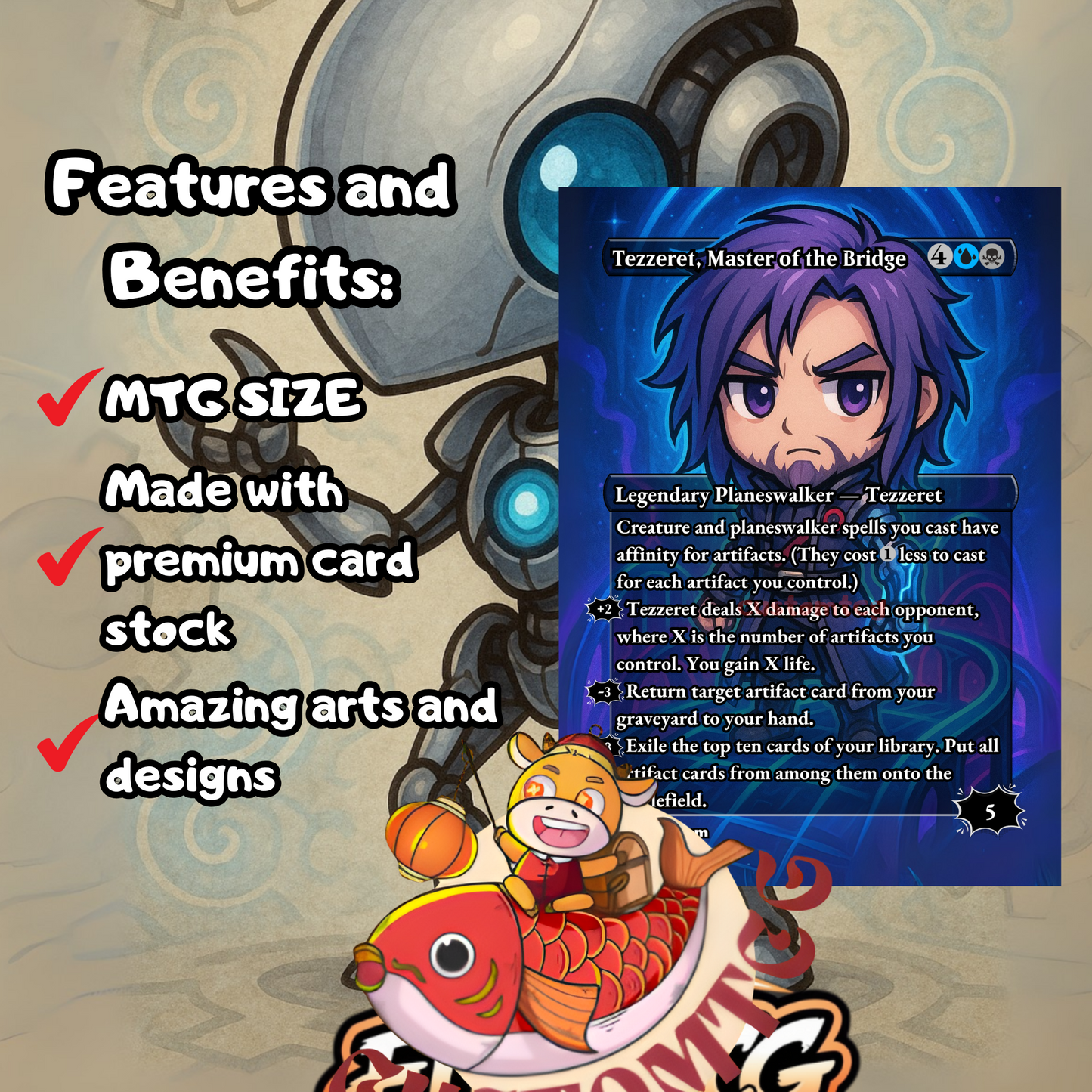 Urtet, Remnant of Memnarch Chibi Deck