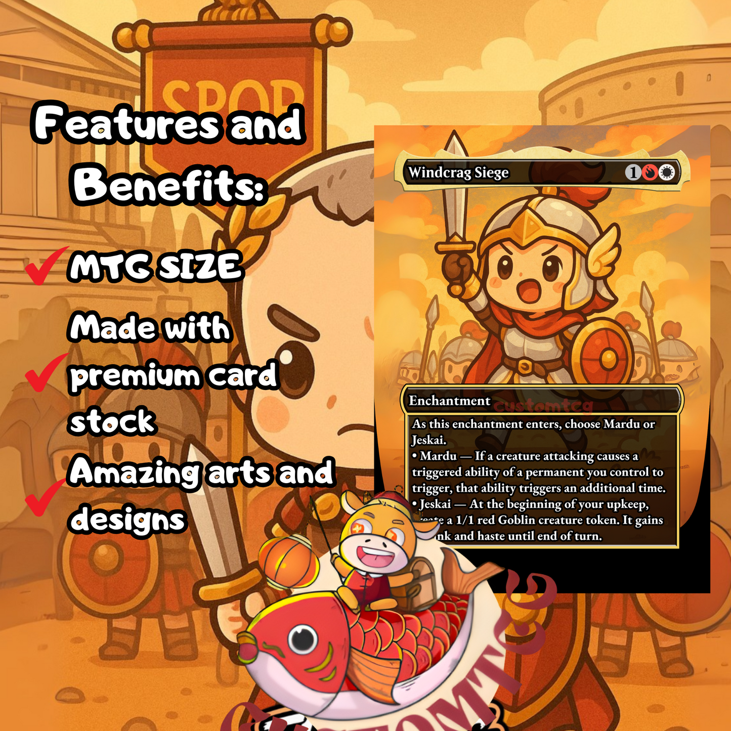 Caesar Chibi Deck