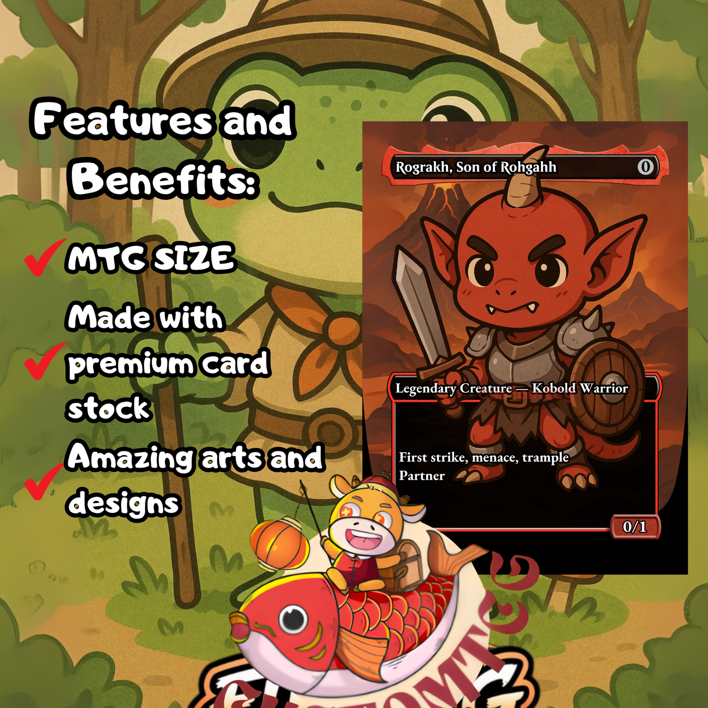 Flubs, the Fool Chibi Deck