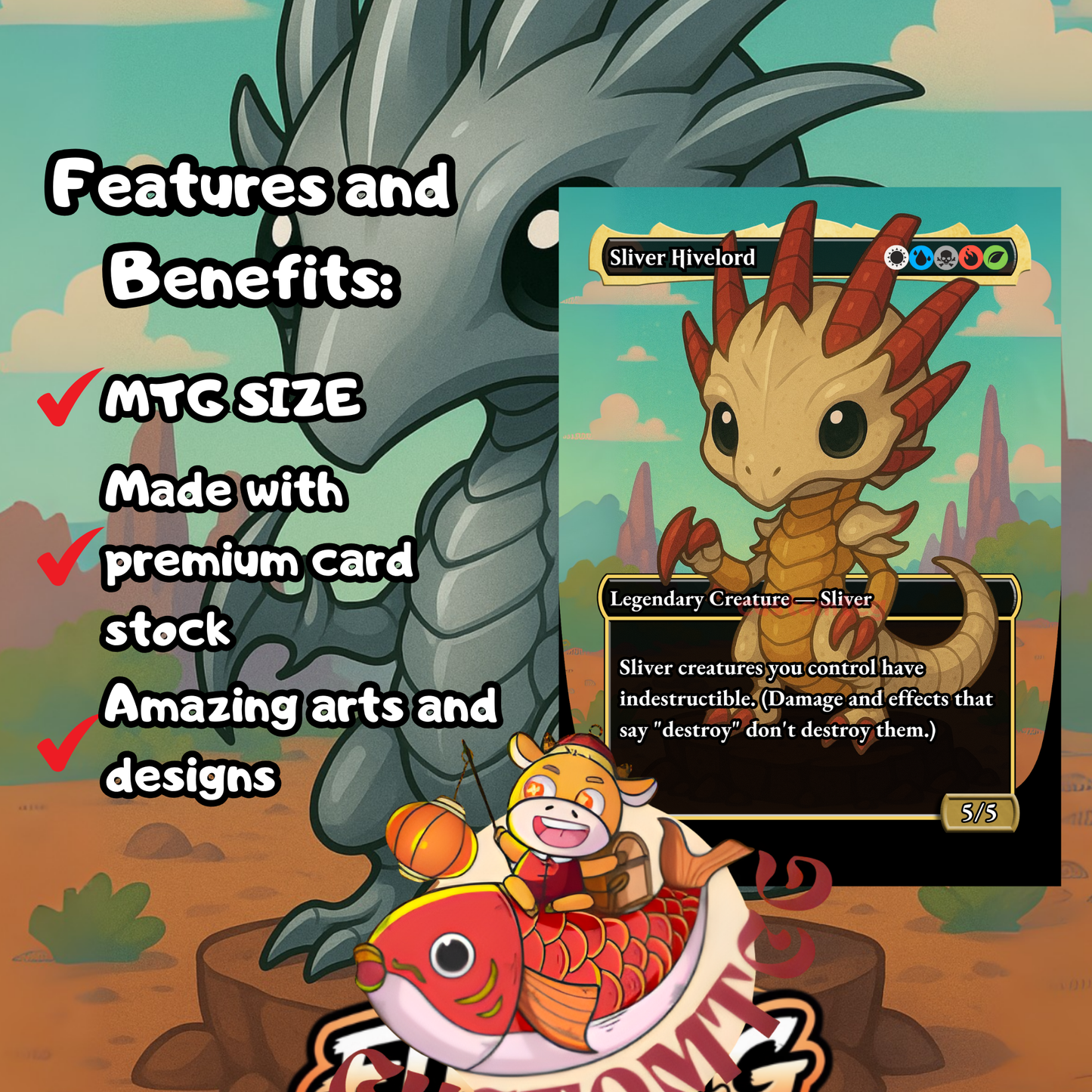 The First Sliver Chibi Deck