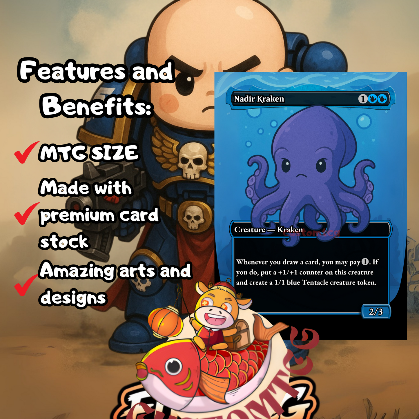 Marneus Calgar Chibi Deck
