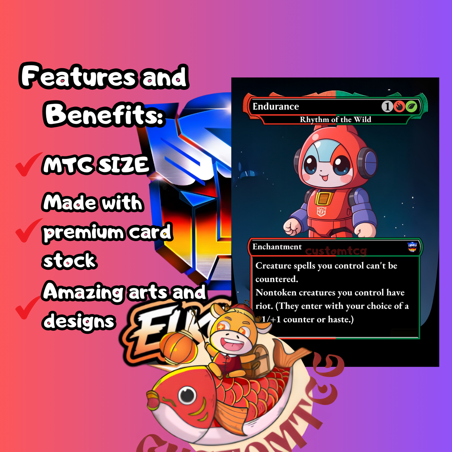 Transformers Chibi Deck