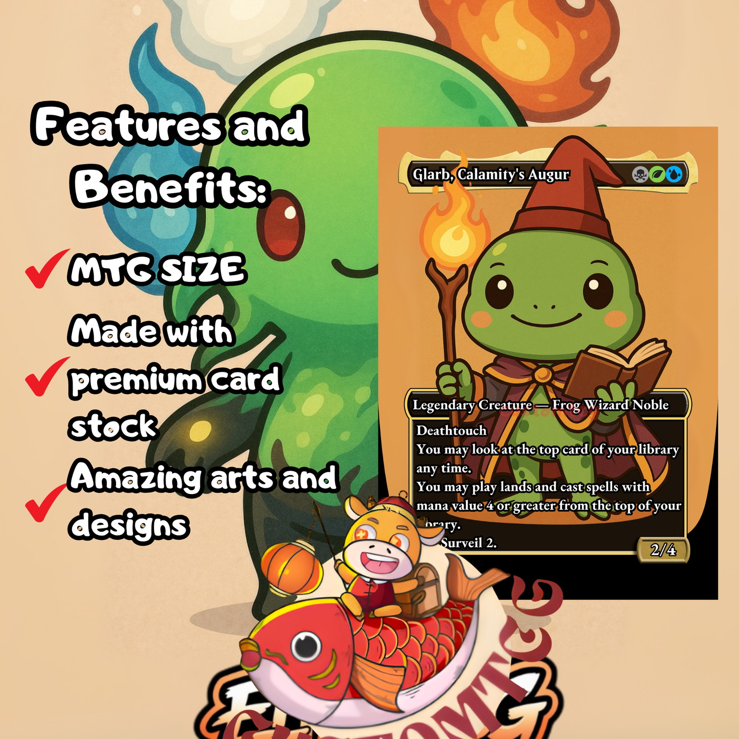 Omnath, Locus Of All Chibi Deck