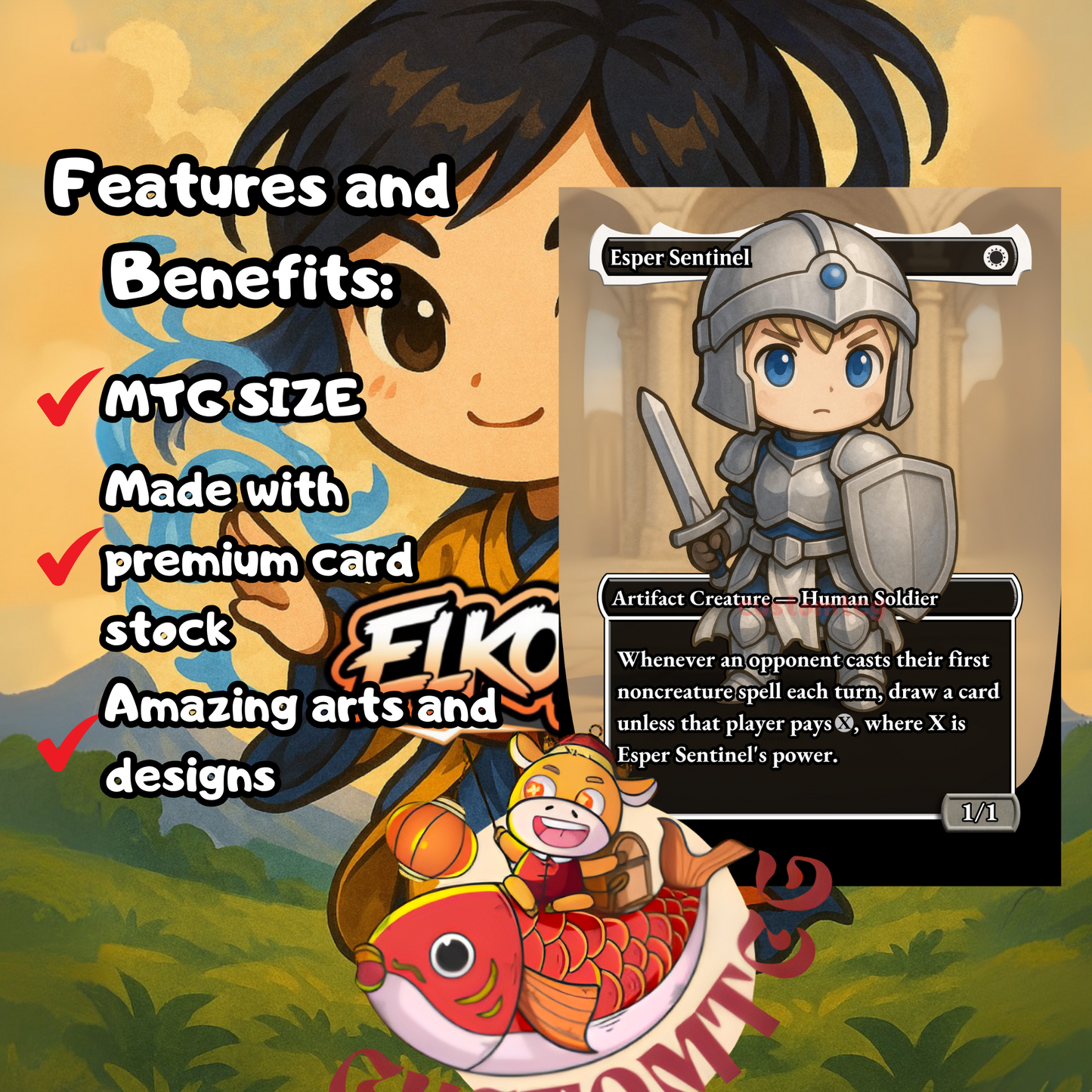 Narset Chibi Deck
