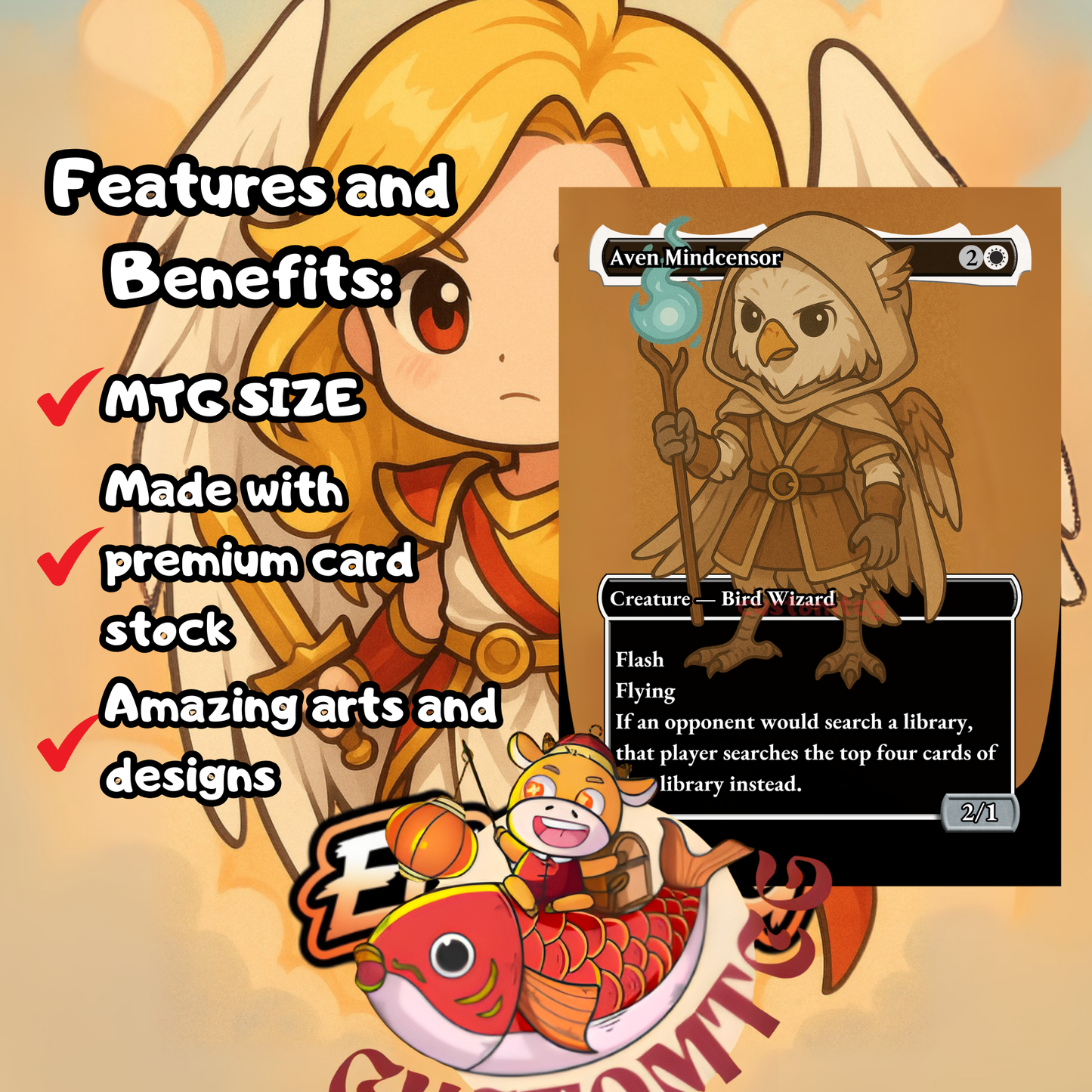 Feather, the Redeemed Chibi Deck