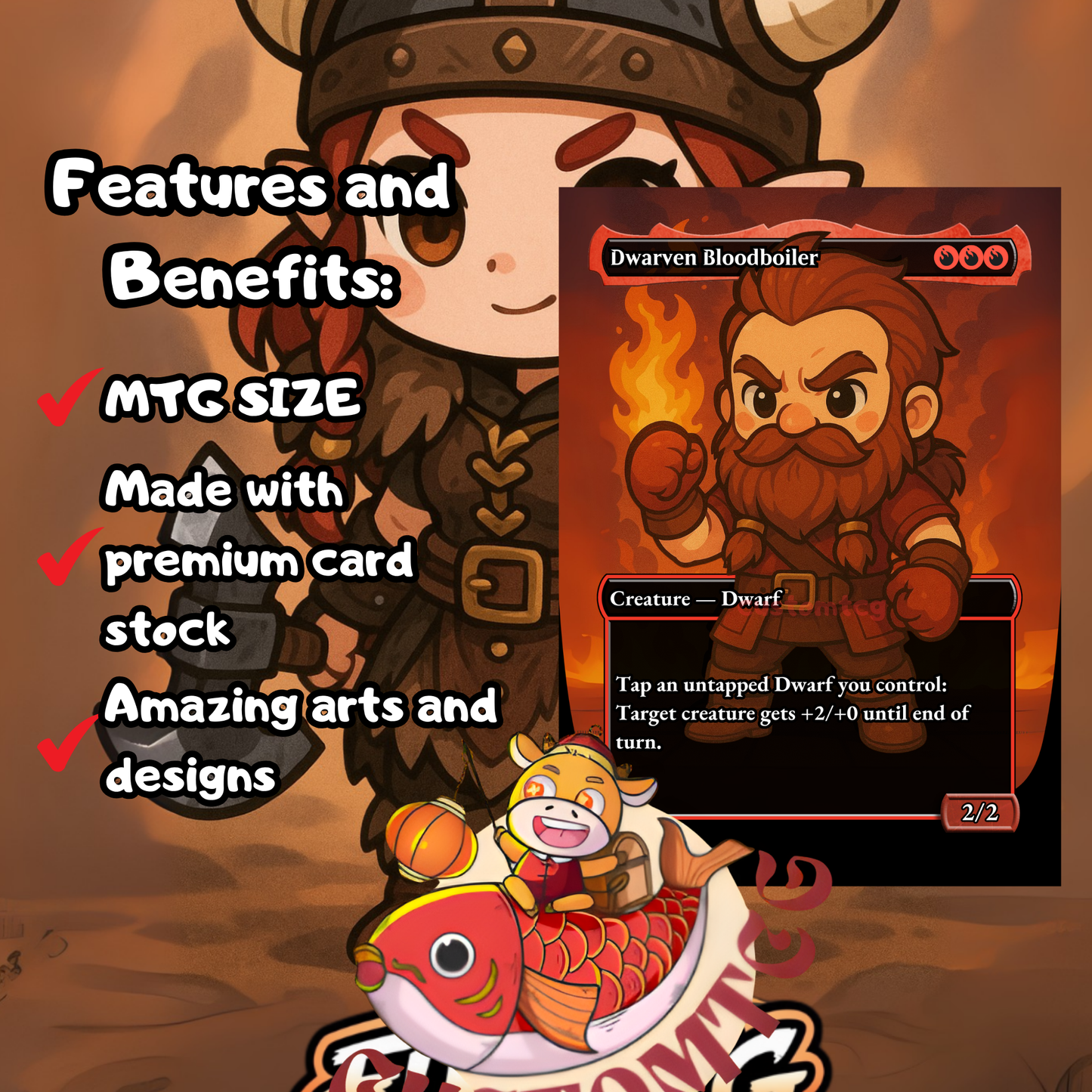Magda, Brazen Outlaw Chibi Deck