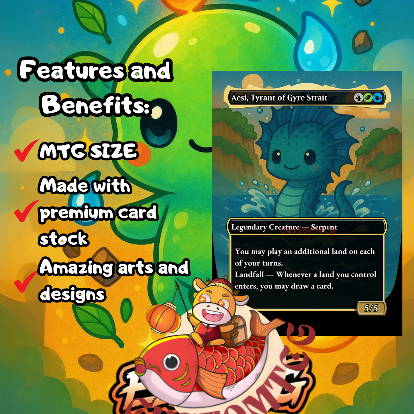 Omnath, Locus Of Creation Custom Deck