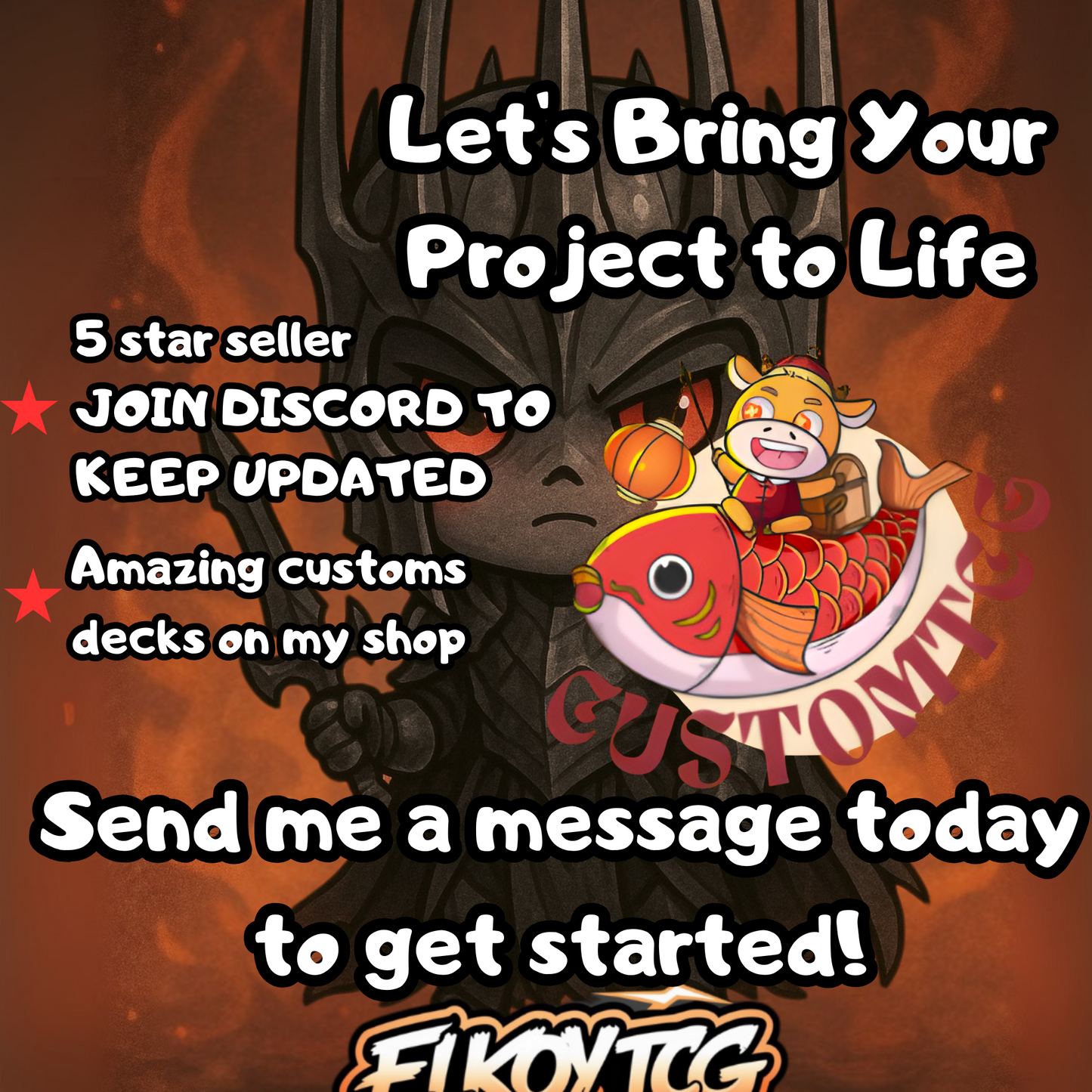 Sauron Chibi Deck