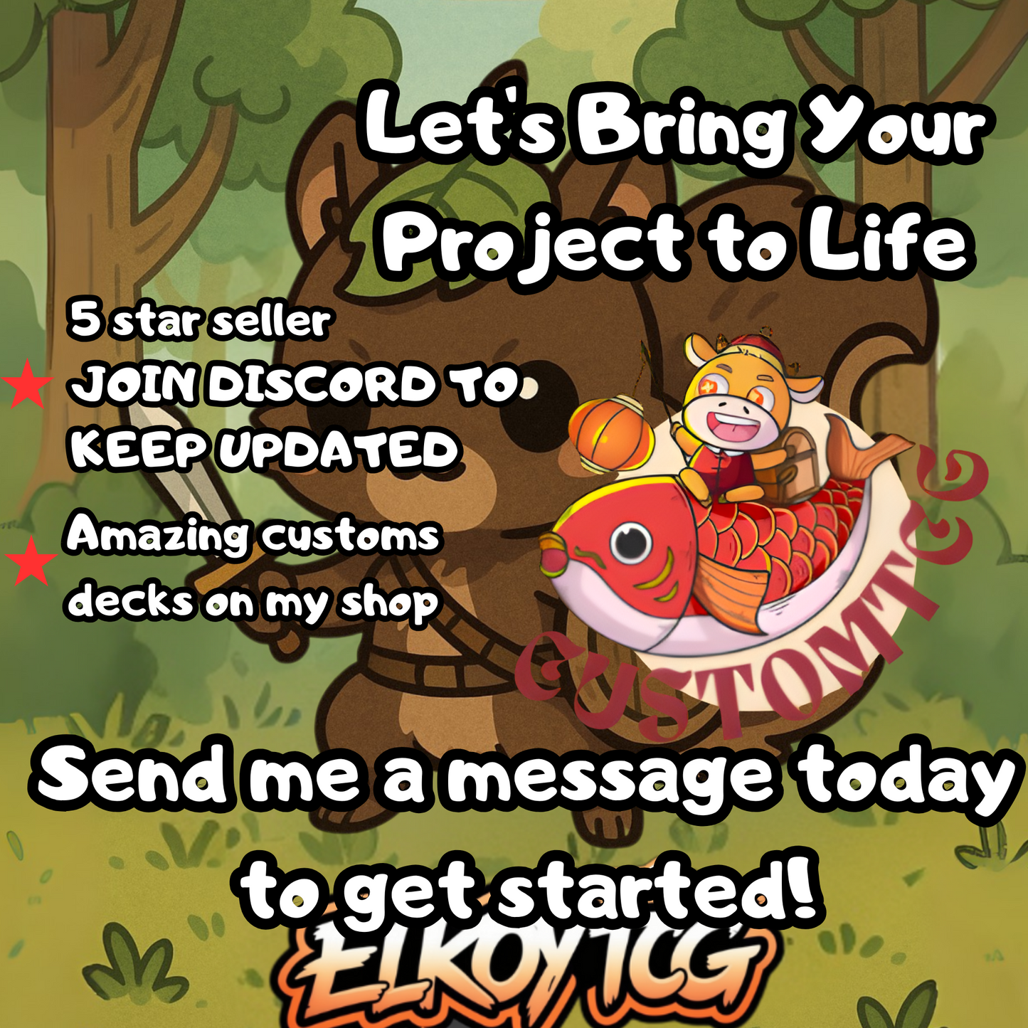 Chatterfang Chibi Deck