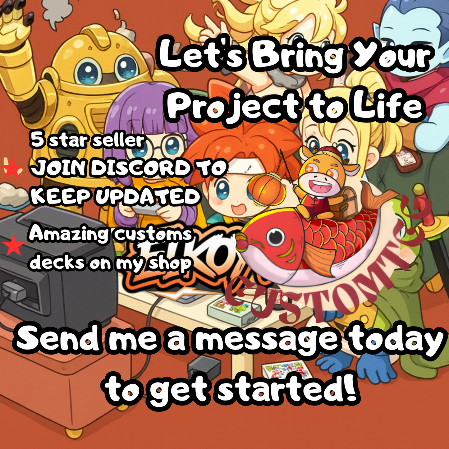 Chrono Trigger Chibi Deck