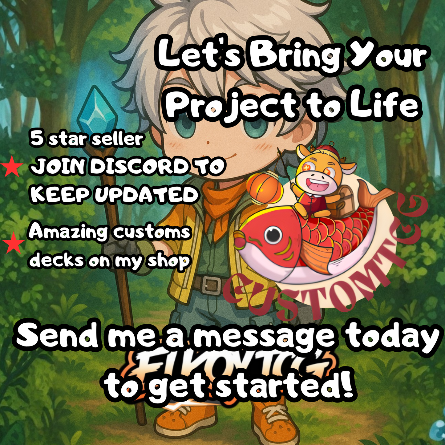 Hope Estheim Chibi Deck