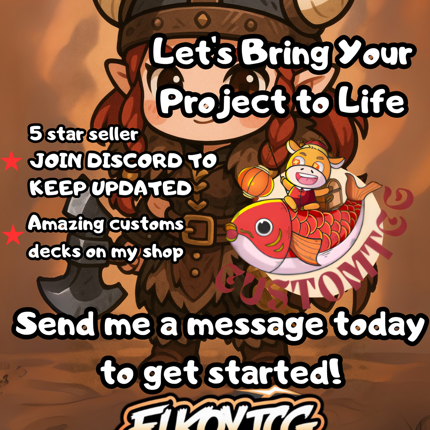 Magda, Brazen Outlaw Chibi Deck