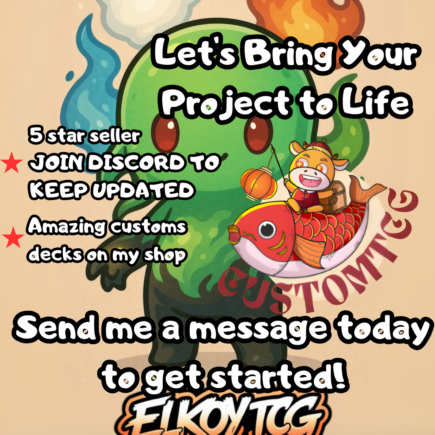 Omnath, Locus Of All Chibi Deck