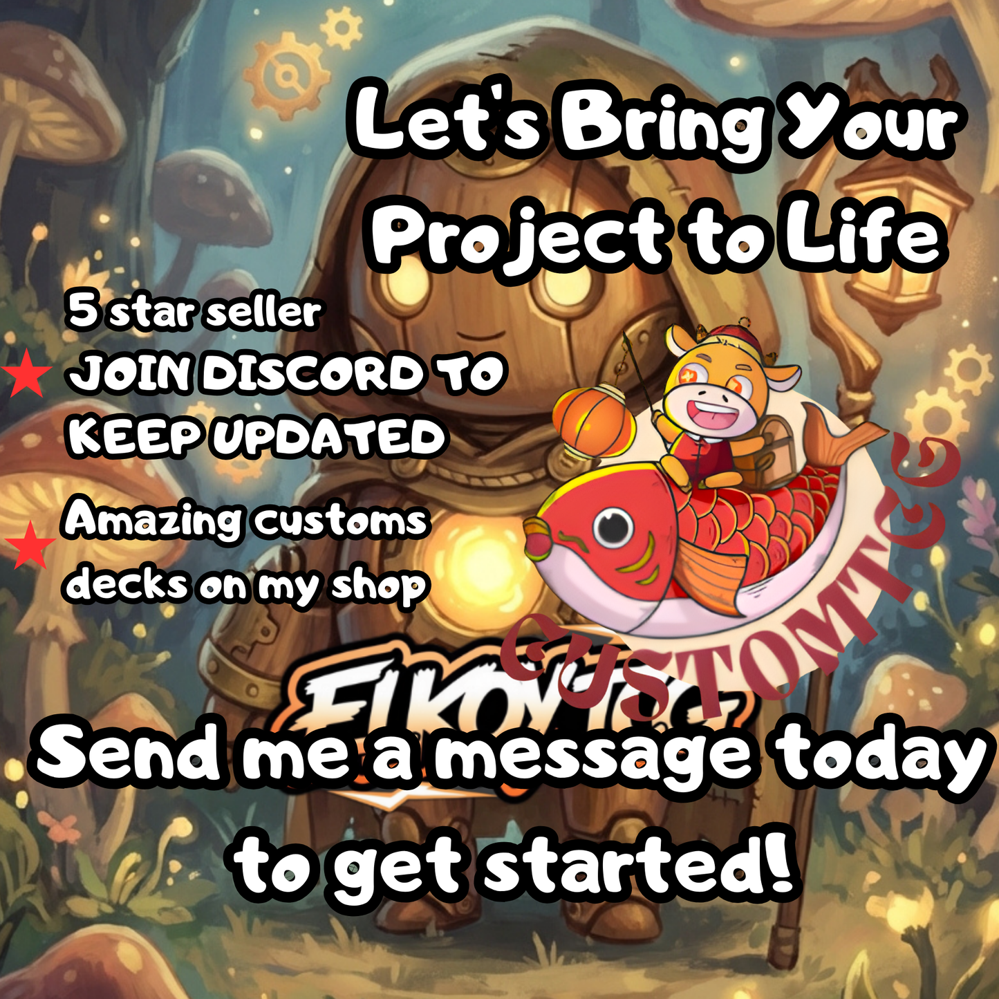 MENDICANT CORE, GUIDELIGHT — Chibi Deck 🤖⚙️